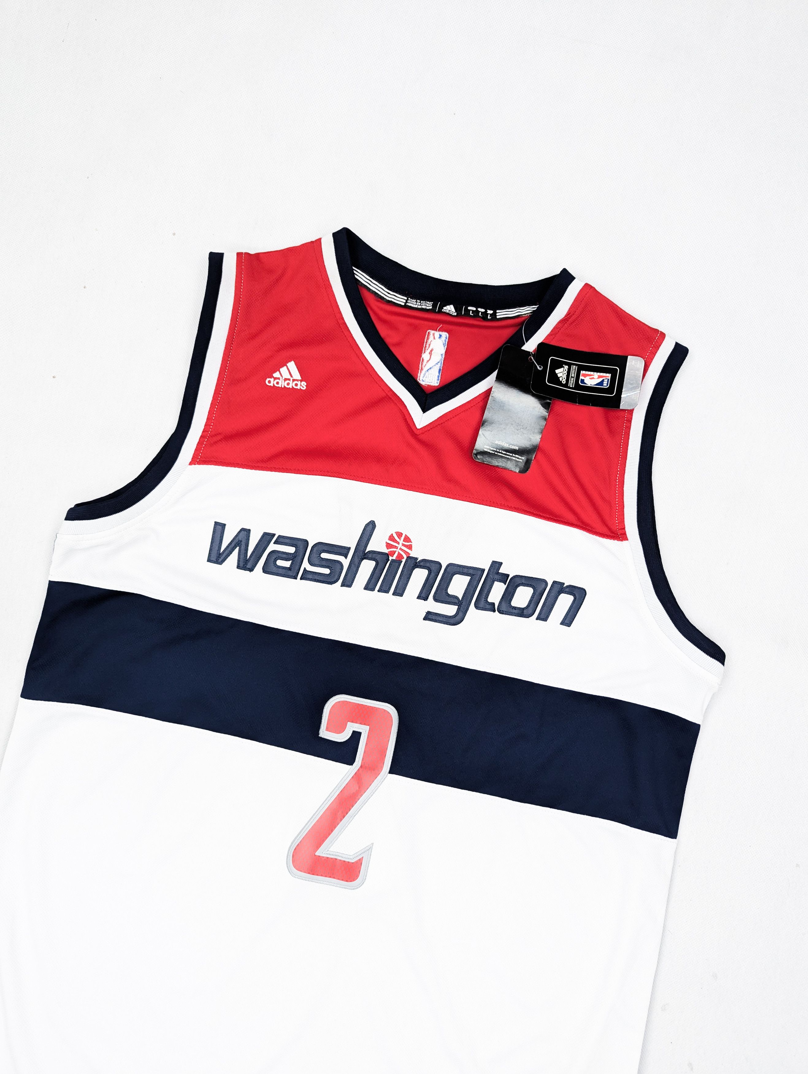 Adidas × NBA Adidas Washington Wall wizards jersey L Size US L / EU 52-54 / 3 - 4 Thumbnail