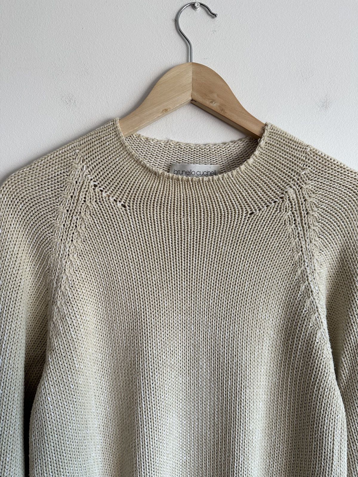 Brunello Cucinelli × Designer Brunello Cucinelli sweater rare luxury vintage Old money Size L / US 10 / IT 46 - 8 Thumbnail