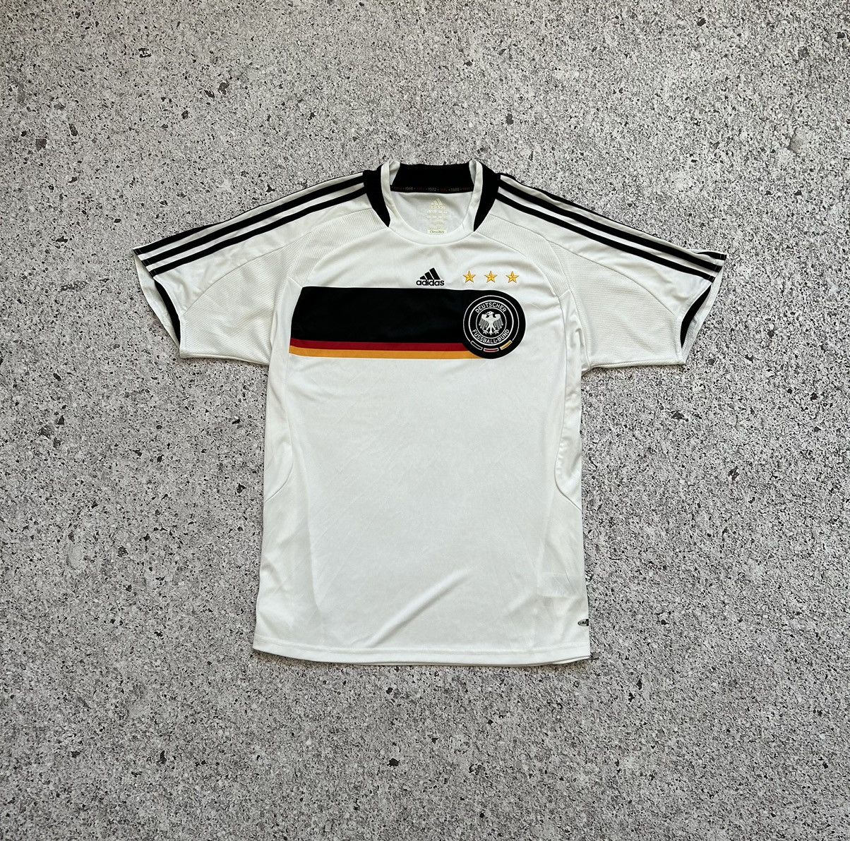 Adidas Vintage Deutschland 2008 2009 home kit Germany Soccer Jersey Size US XL / EU 56 / 4 - 2 Thumbnail