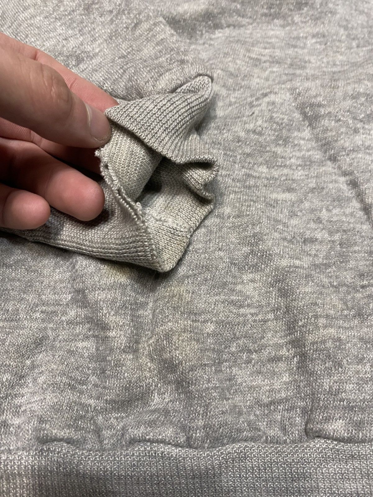 Vintage True Vintage Blank Grey 70s Crewneck Sweatshirt Size US M / EU 48-50 / 2 - 14 Thumbnail