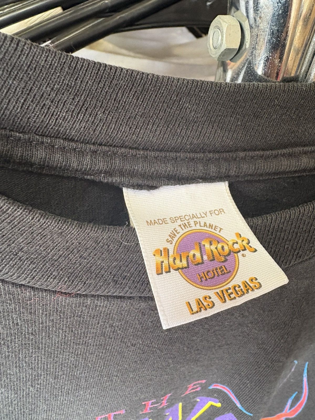 Hard Rock Cafe 1990's Hard Rock Las Vegas T-Shirt Size US XXL / EU 58 / 5 - 3 Thumbnail