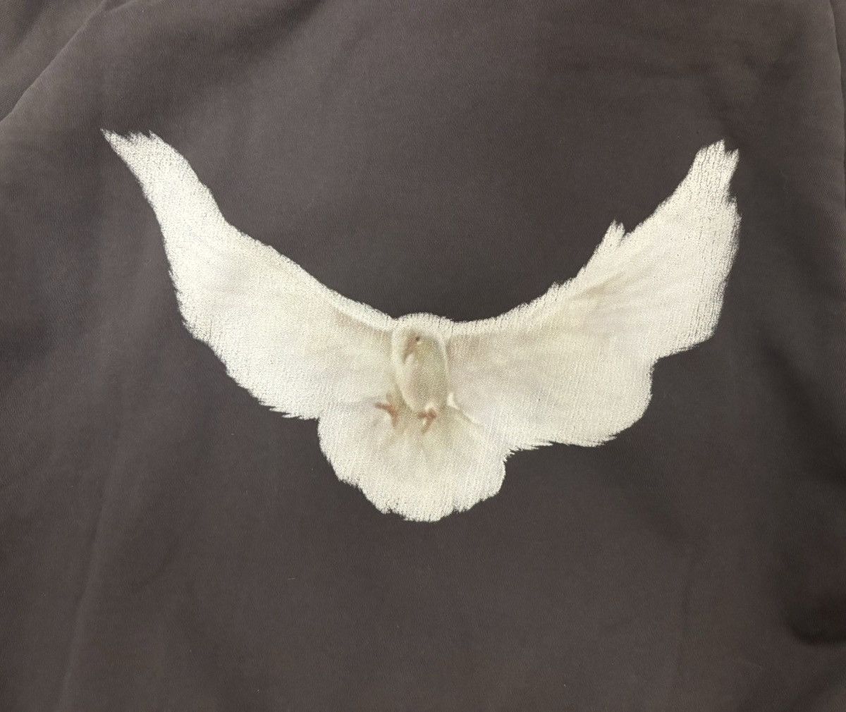Balenciaga × Gap × Kanye West Yeezy Balenciaga Gap Dove Shrunken Hoodie Size US M / EU 48-50 / 2 - 5 Thumbnail