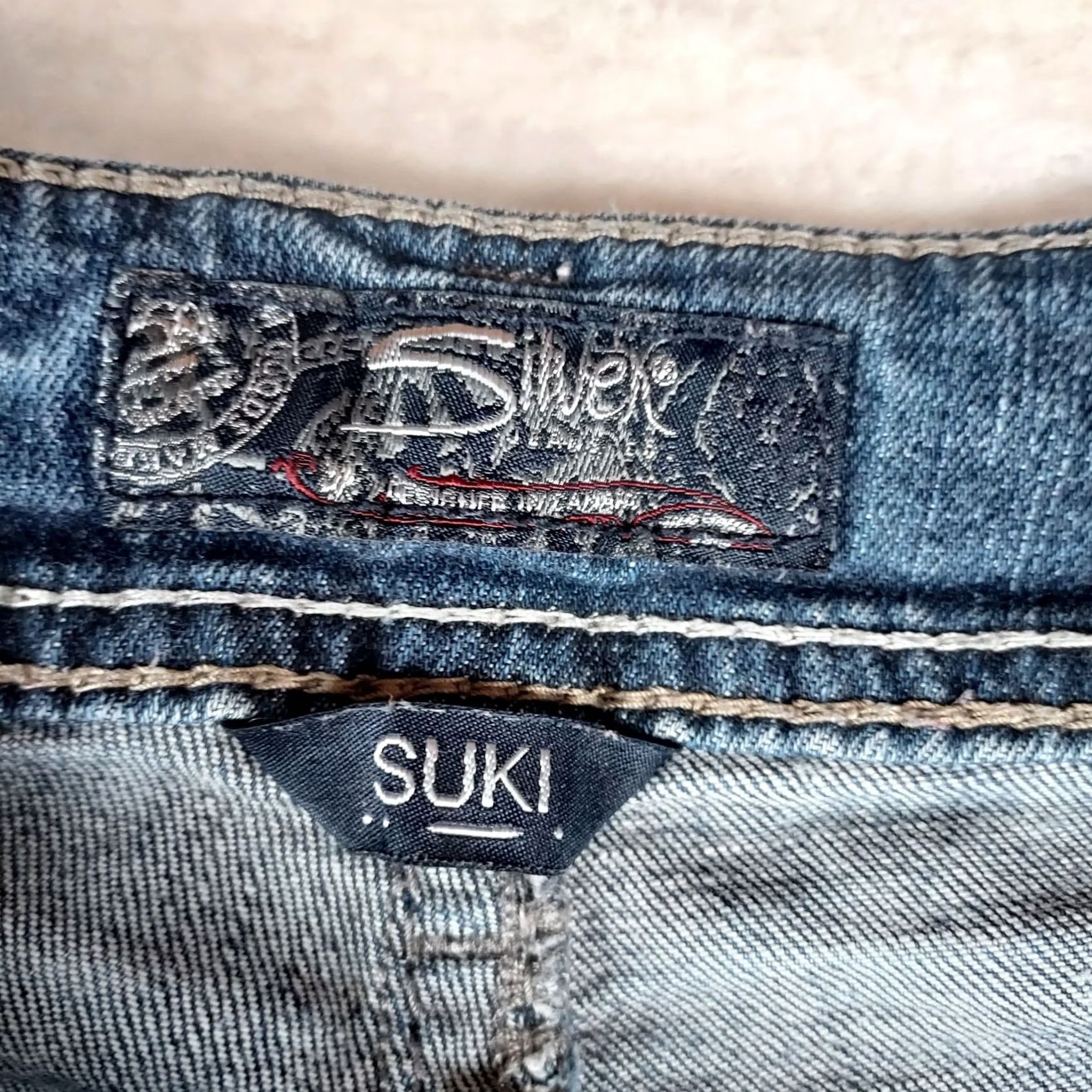 Silver Jeans Co. Silver Jeans Suki Mid Slim Boot Womens 31x31 Medium Wash Stretch Denim Jeans Size 24" / US 00 / IT 34 - 5 Thumbnail