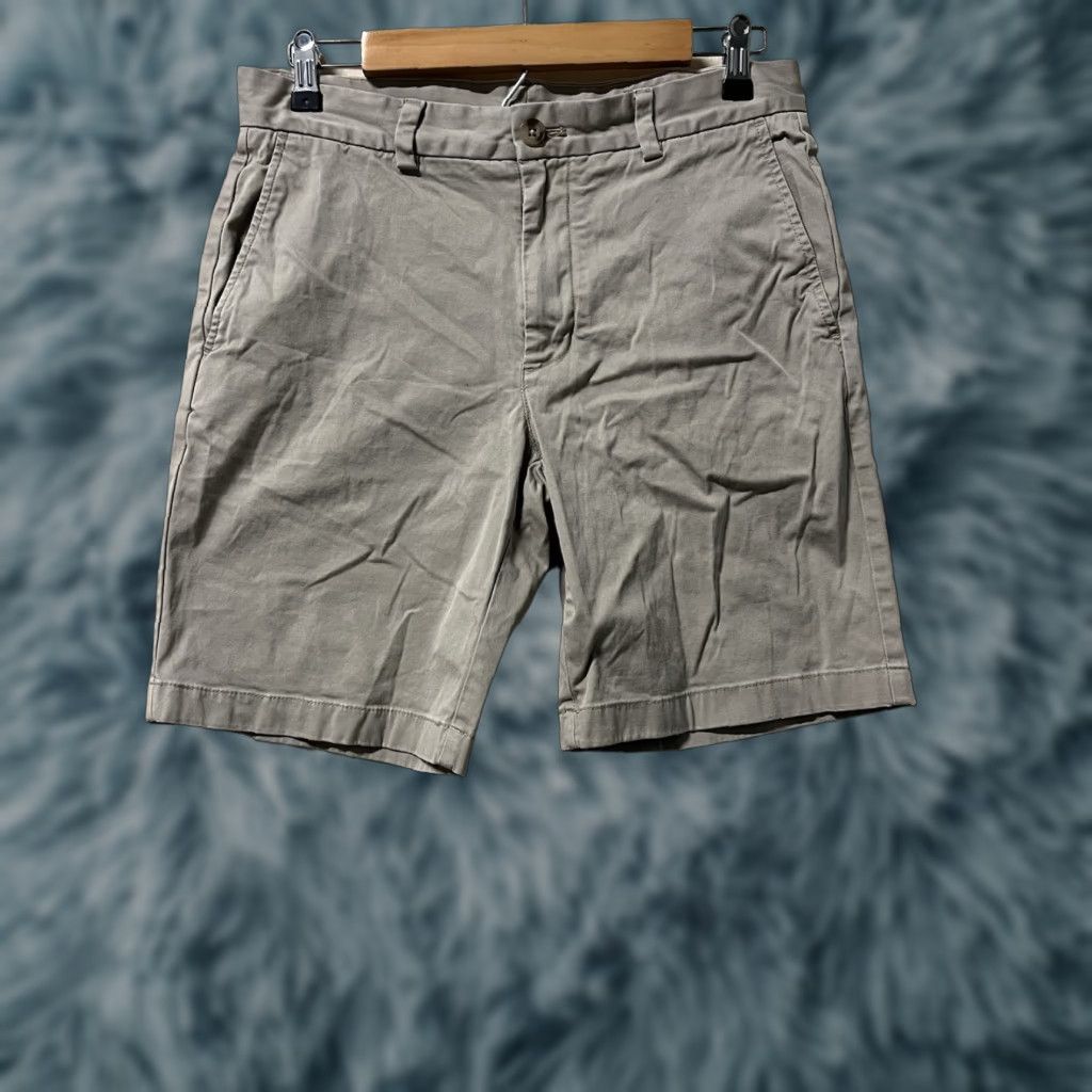 Vineyard Vines Vineyard Vines Men's Shorts 30 Breaker Khaki Tan Beige Flat Front Cotton Knit Casual Chino Regular Mens Size US 30 / EU 46 - 1 Thumbnail