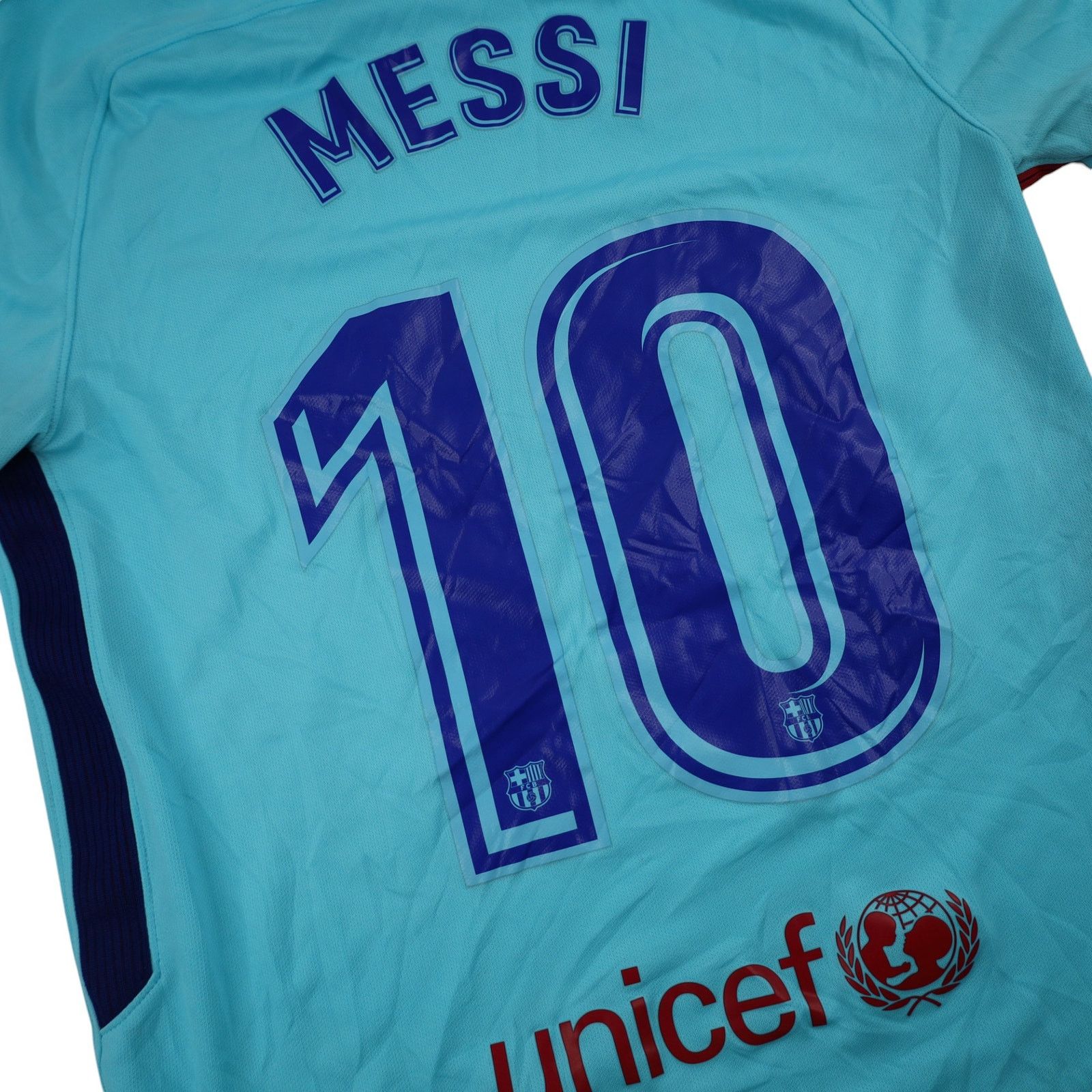 Nike Nike F.C. Barcelona Lionel Messi Soccer Jersey Size US S / EU 44-46 / 1 - 13 Thumbnail