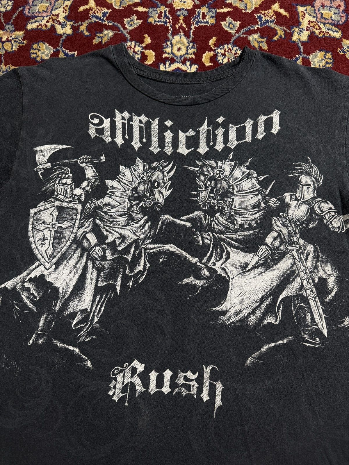 Affliction Affliction Rush Georges St Pierre Signature Series Y2k MMA Size US L / EU 52-54 / 3 - 1 Thumbnail