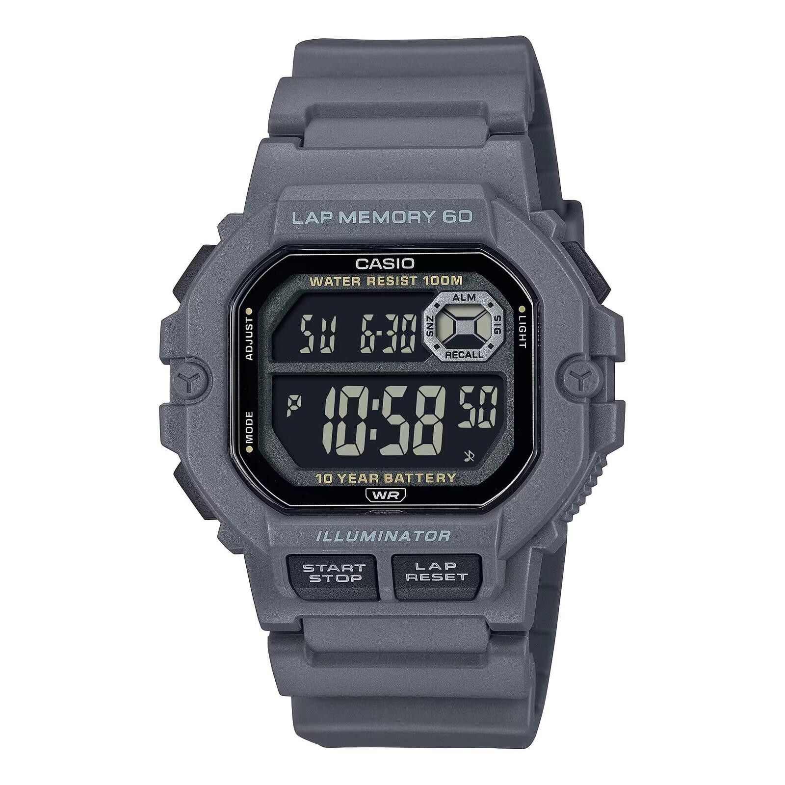 Casio Casio Men's Dark Watch - AE-1600H-8BVCF Size ONE SIZE - 1 Preview