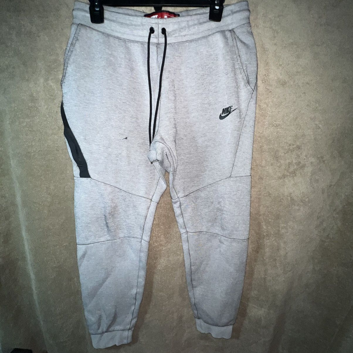 Nike Men’s Nike Tech Fleece Jogger Sweatpants Grey Size Medium Size US 30 / EU 46 - 1 Thumbnail
