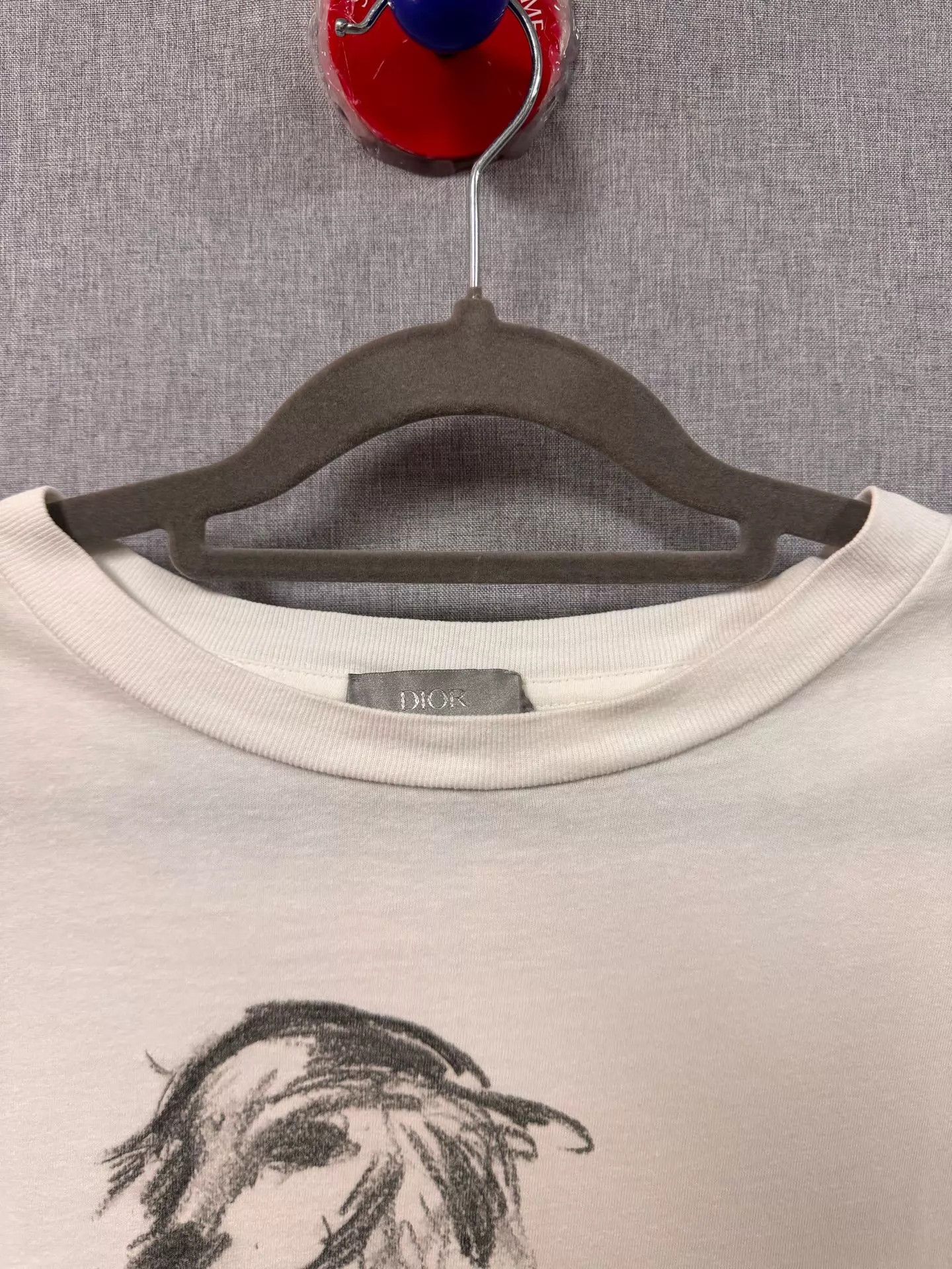 Dior Dior Sketch Dog White Short Sleeve T-shirt XS Size US XS / EU 42 / 0 - 3 Thumbnail