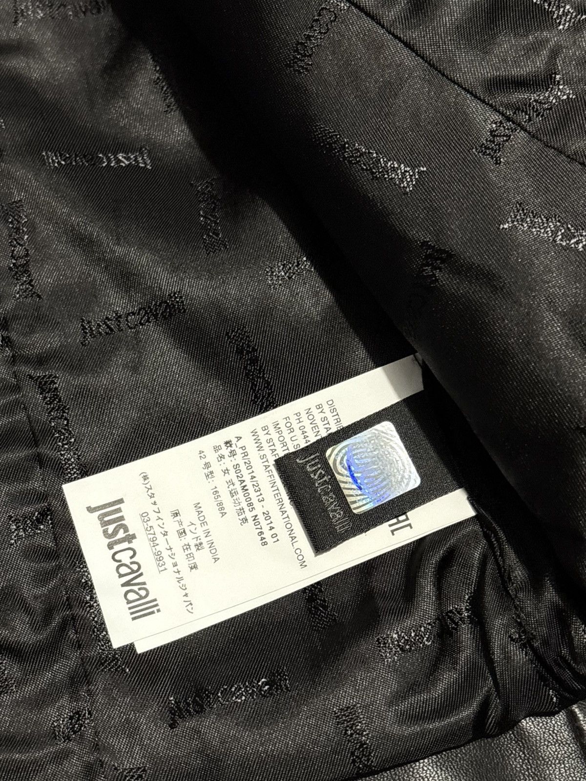 Just Cavalli 2014 Just Cavalli Leopard Print Leather Jacket moto 5 zip Size M / US 6-8 / IT 42-44 - 8 Thumbnail