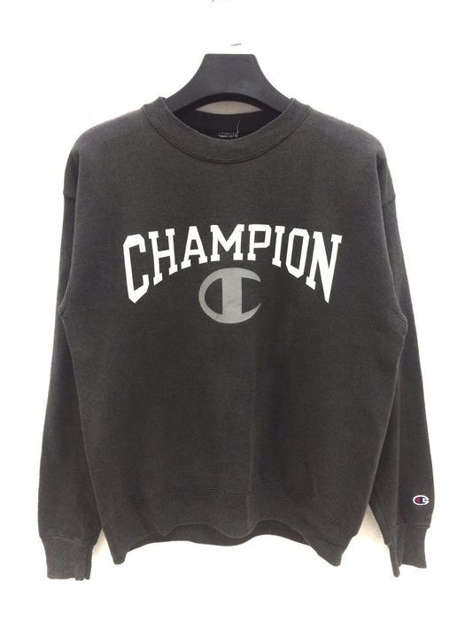 image of Champion Spell Out Sweatshirt, Men's (Size Medium)