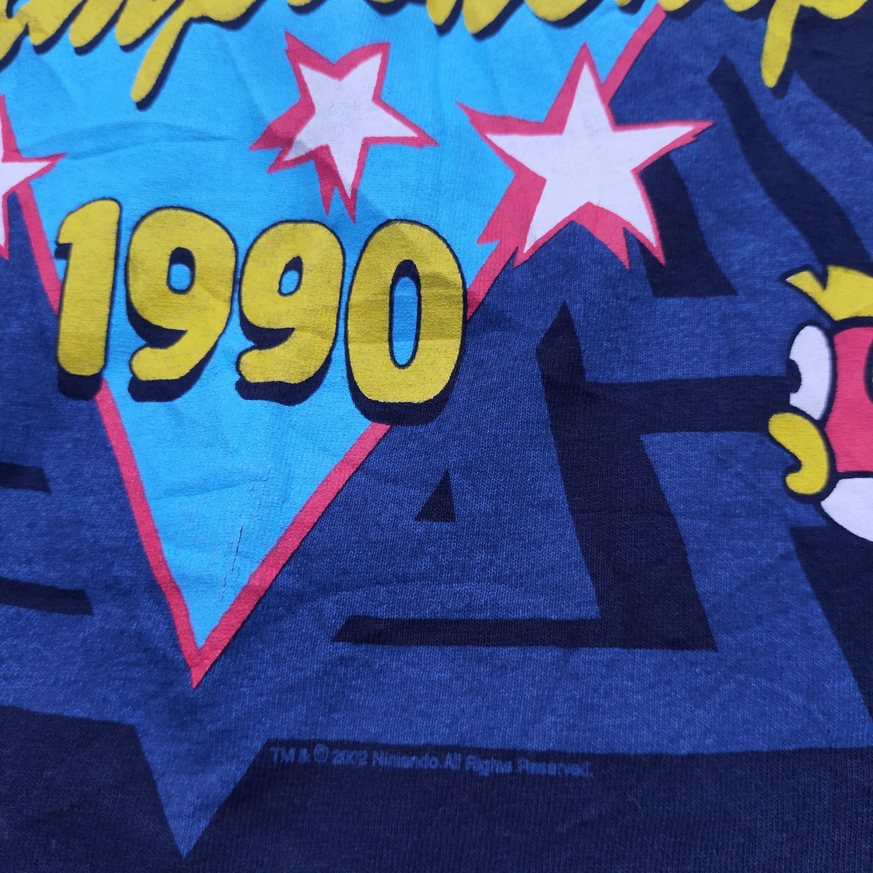 Fruit Of The Loom × Nintendo × Vintage Vintage 2002 Nintendo World Championships 1990 Size US XL / EU 56 / 4 - 3 Thumbnail
