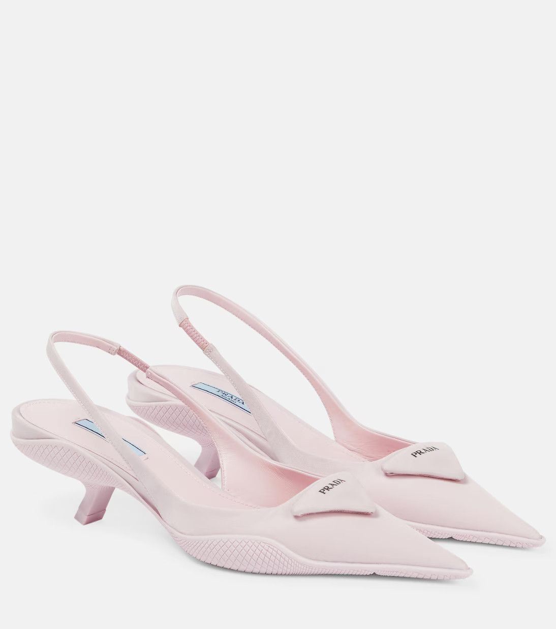 Prada o1la1rc1a0724 Heeled Pump in Alabastro Size US 7.5 / IT 37.5 - 2 Thumbnail