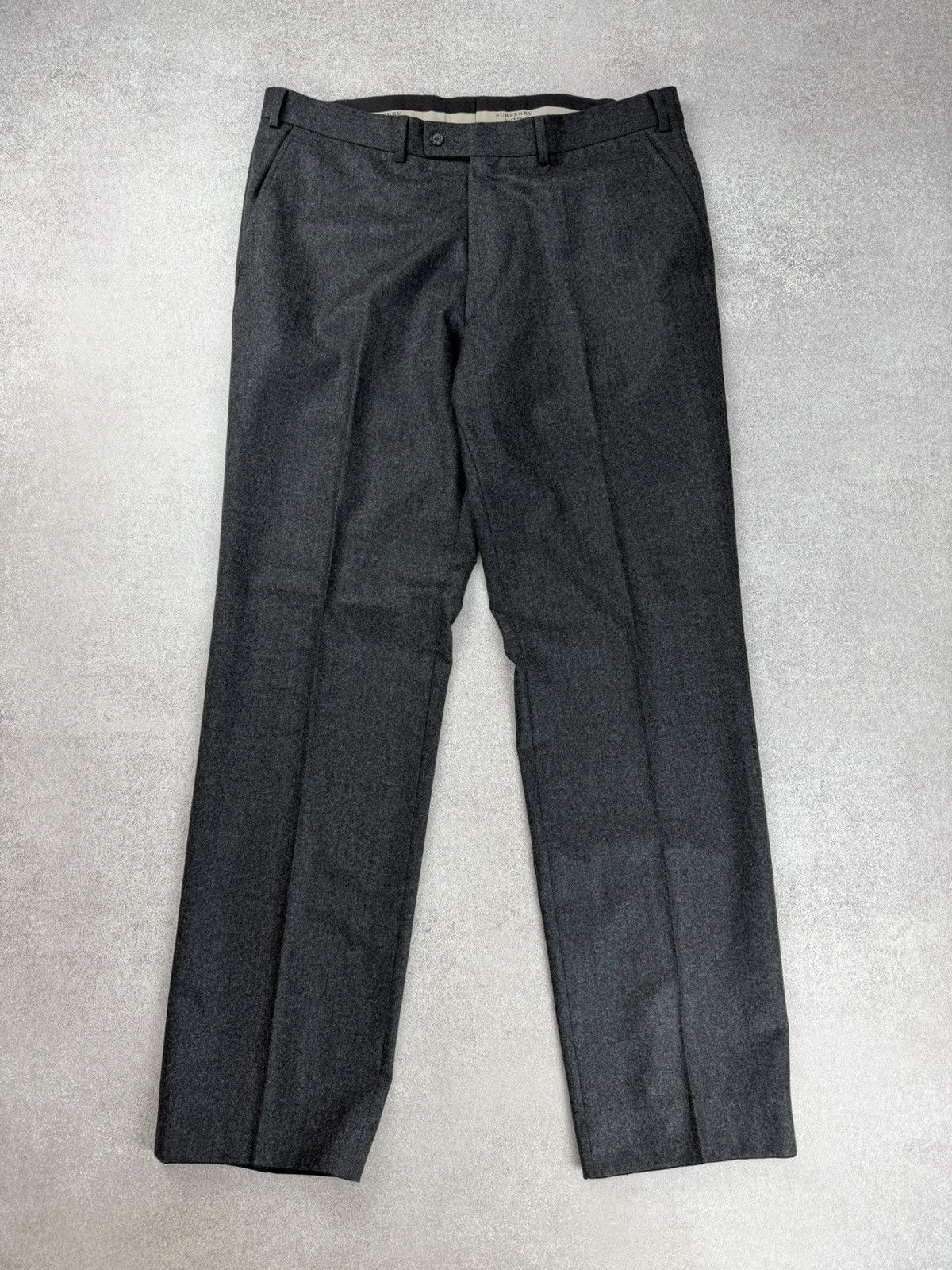 Burberry Vintage Burberry 120’S Wool Trousers Pants Men’s Size 52 Size US 36 / EU 52 - 1 Thumbnail
