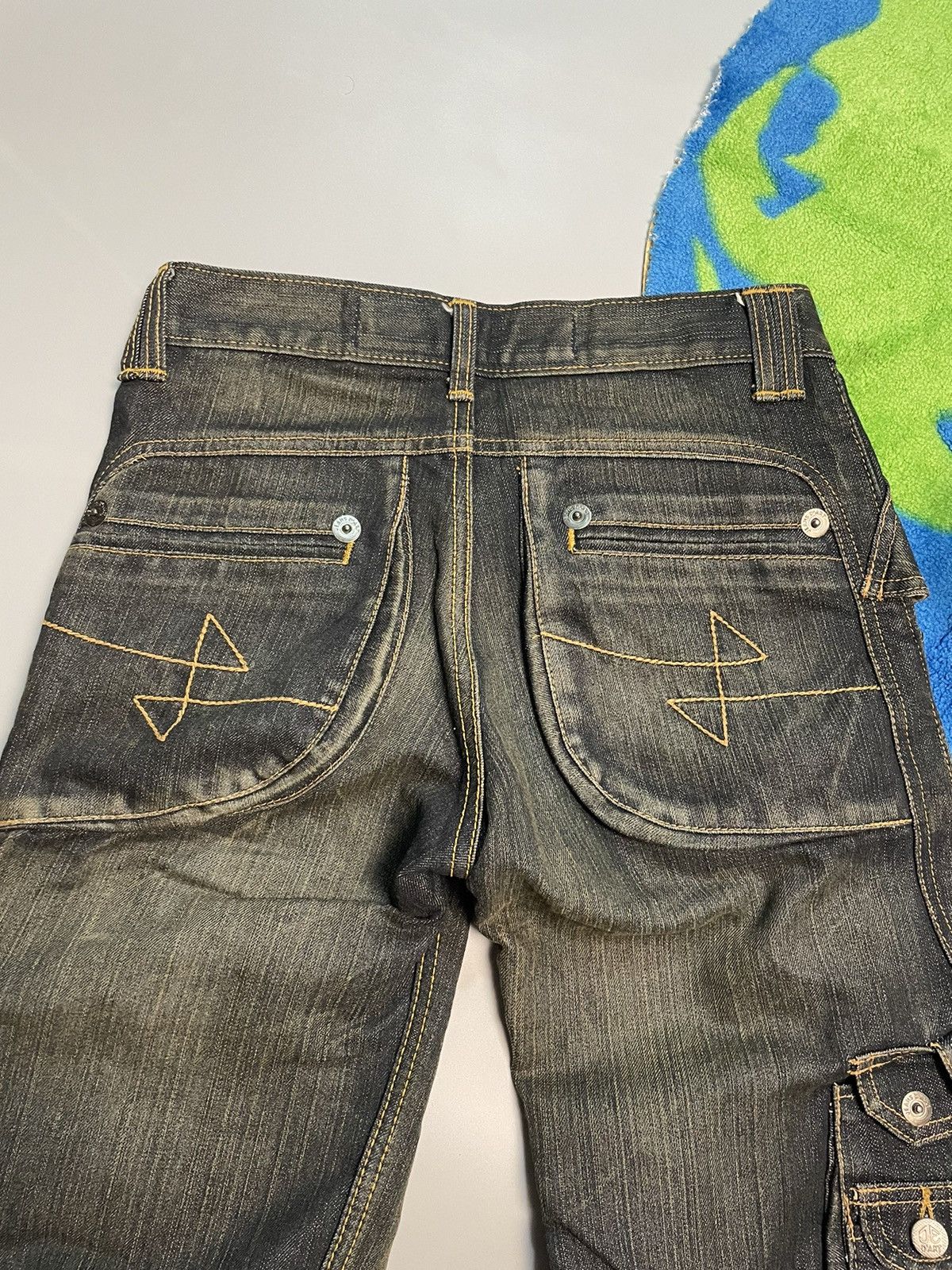 Seditionaries Multi Pocket Jeans De Art Denim Size US 29 - 15 Thumbnail