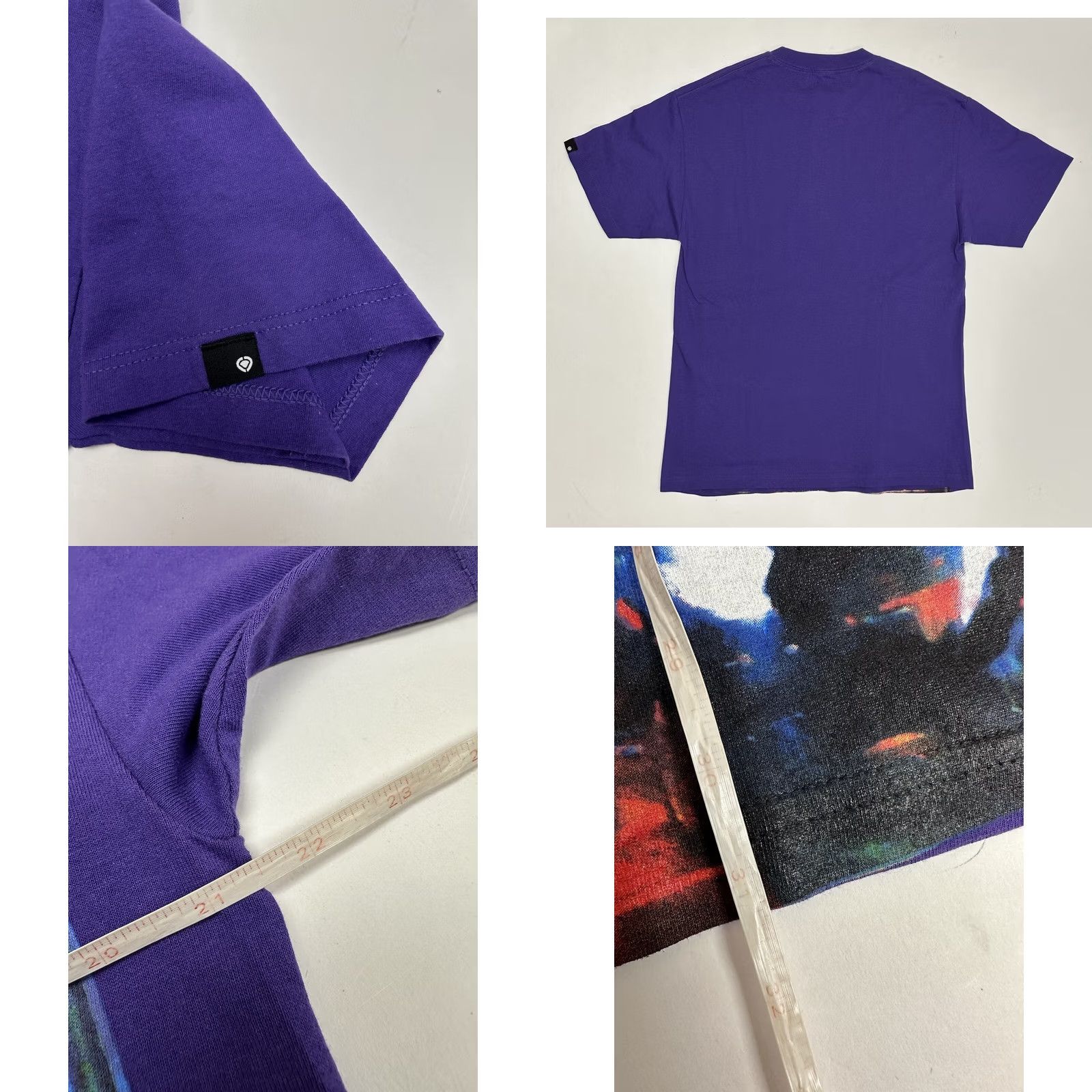 Vintage VINTAGE Circa Footwear Shirt Adult Large Purple City Skate Tee Size US L / EU 52-54 / 3 - 8 Thumbnail