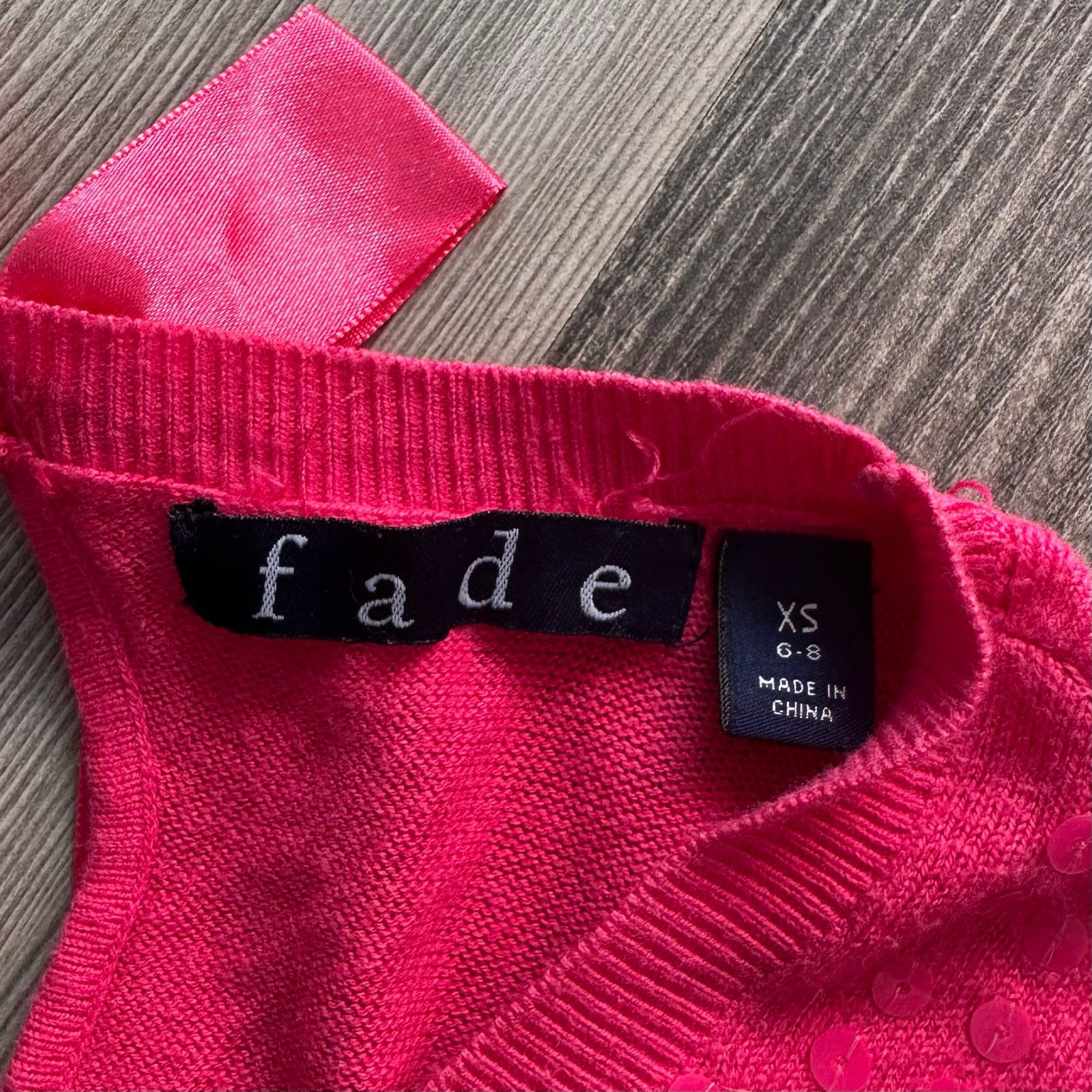 Other fade hot pink sequin sweater Size XS / US 0-2 / IT 36-38 - 3 Thumbnail