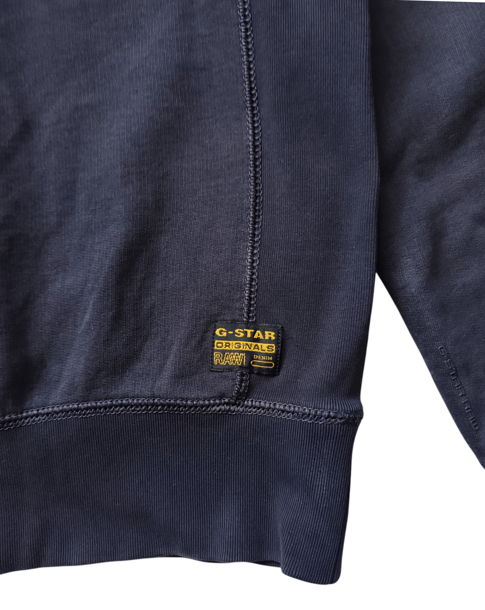 G-Star G STAR Raw Denim Sweatshirt size Small Size US S / EU 44-46 / 1 - 5 Thumbnail