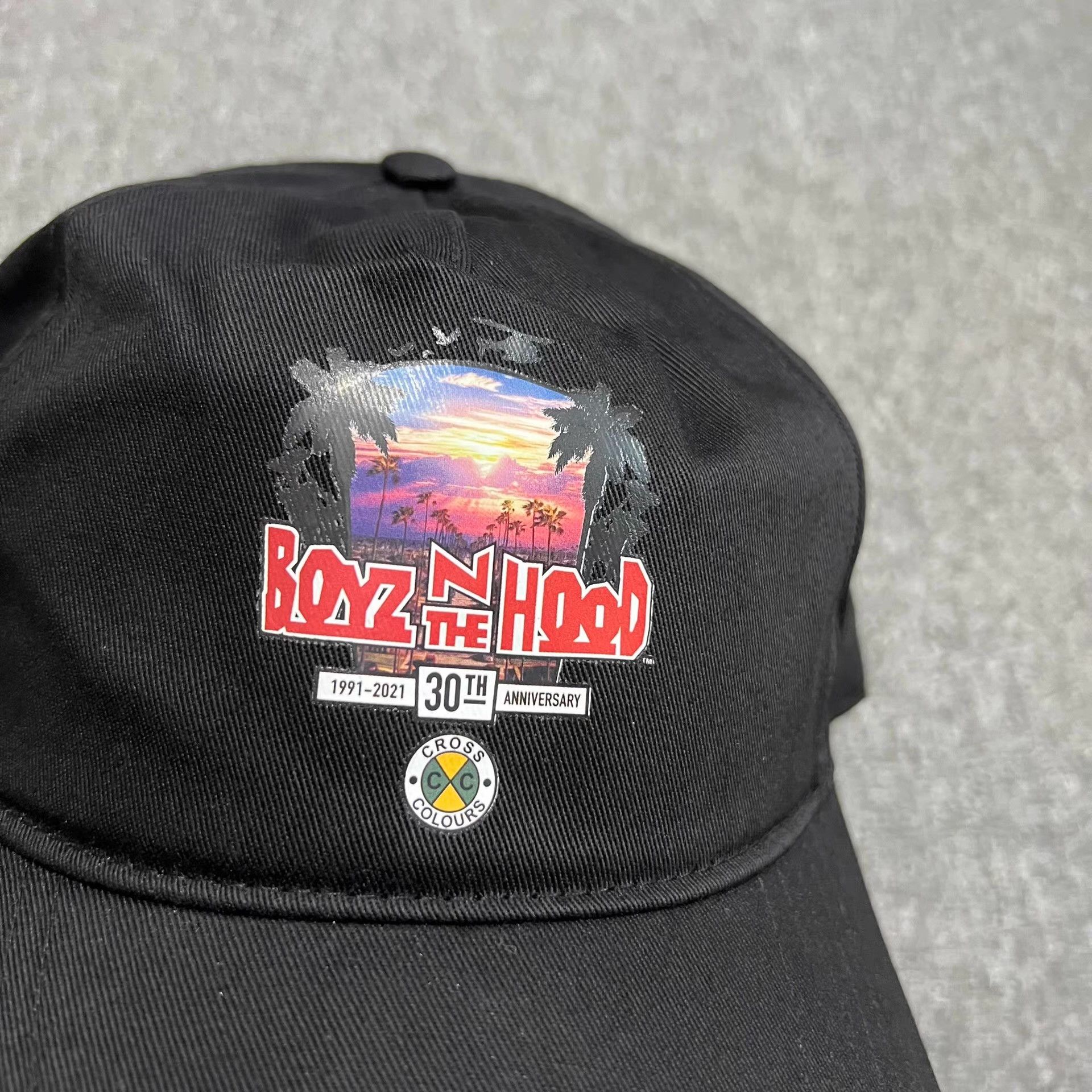 Cross Colours Cross Colours 30th Anniversary Curved Brim Baseball Cap Q7 Size ONE SIZE - 2 Thumbnail