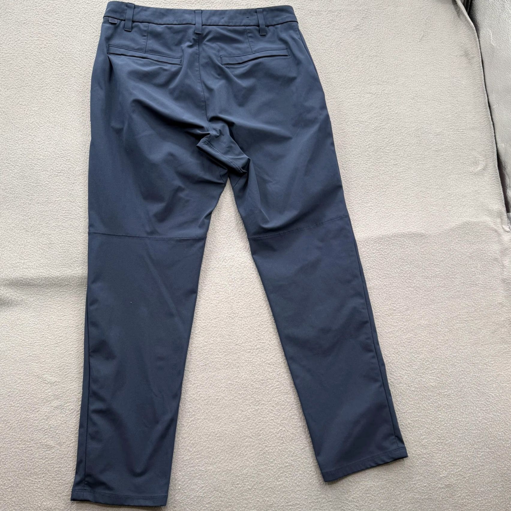 Lululemon Lululemon Pants Mens 31 Slim Blue Chino Golf Casual Flat Front Zip Fly Pockets Logo Tapered Modern 29in 32in Waist Women? Mens Size US 31 - 2 Thumbnail