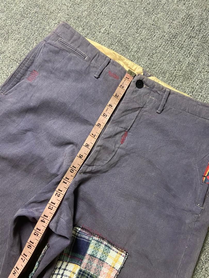 Kapital Kapital Japanese Brand Unique Patchwork Pants (185) Size US 35 - 17 Thumbnail