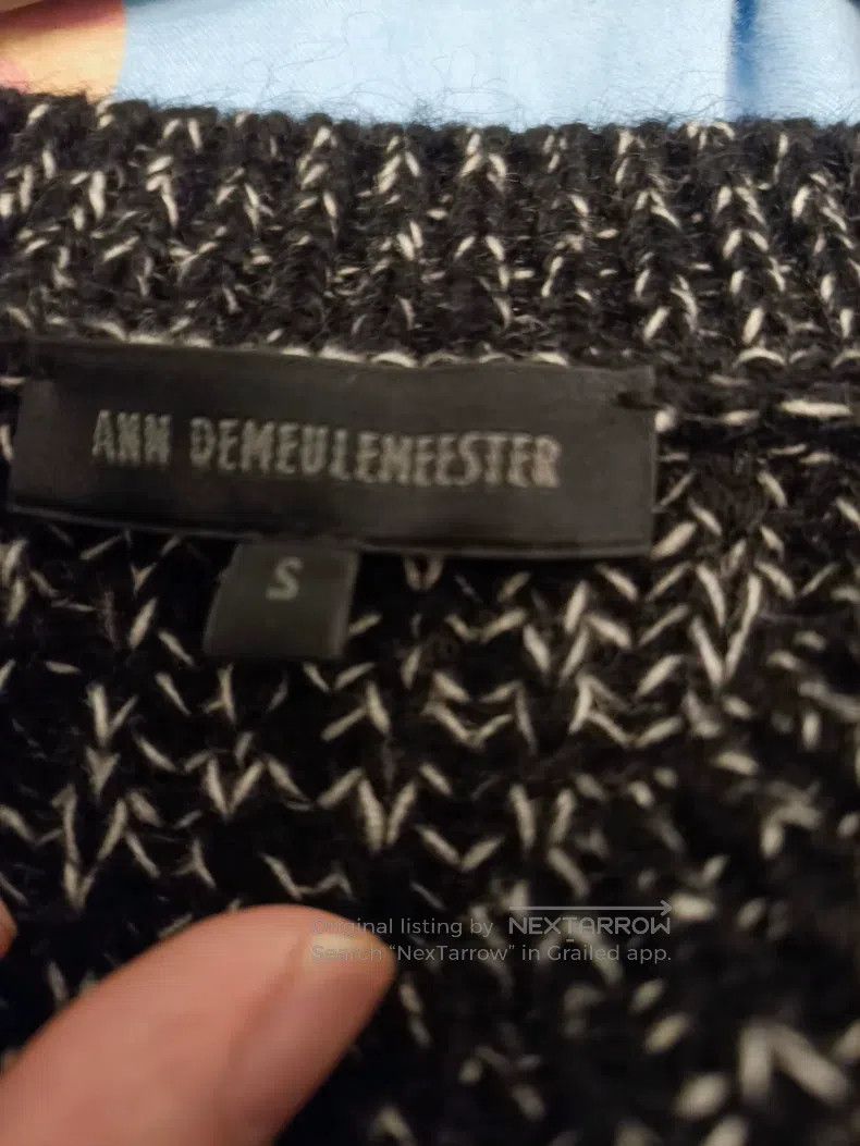 Ann Demeulemeester Ann Demeulemeester Size S patterned sweater Size S / US 4 / IT 40 - 4 Thumbnail