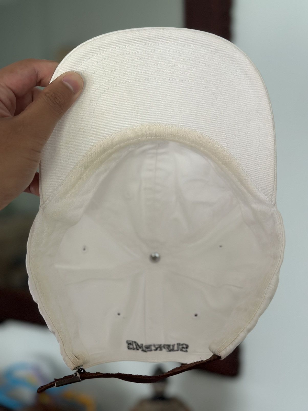 Supreme Supreme SS19 Raised Logo 6 Panel Hat Size ONE SIZE - 3 Thumbnail