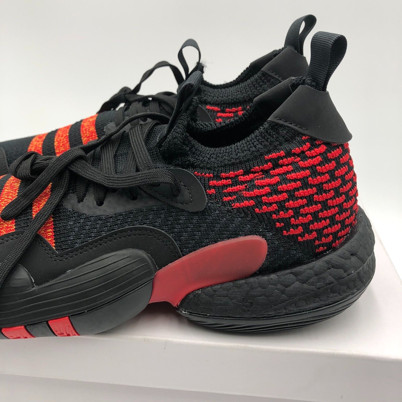 Adidas Adidas Trae Young 2 Men's Size 9.5 Hawks Black Red Size US 9.5 / EU 42-43 - 9 Thumbnail