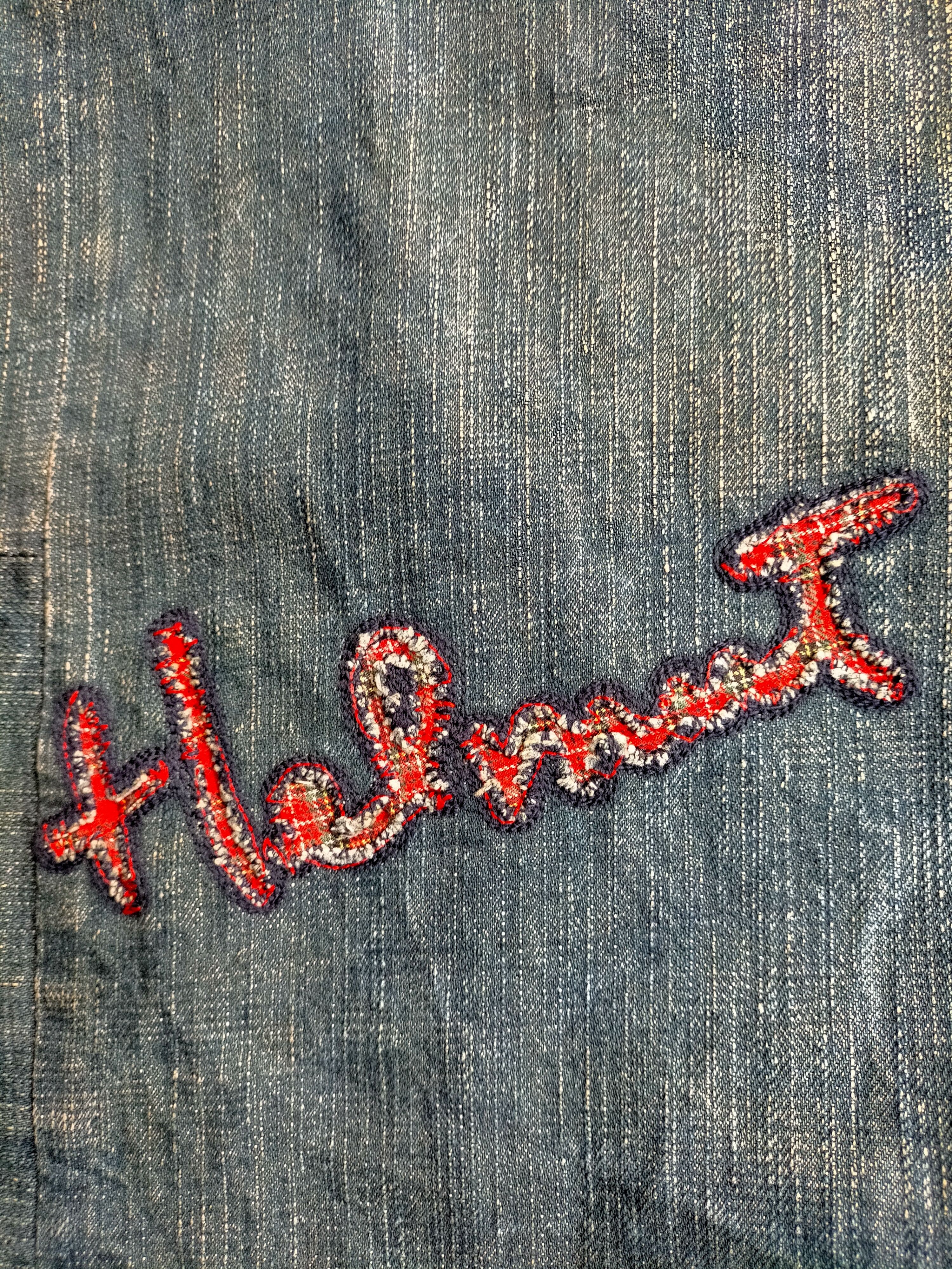 Japanese Brand Karl Helmut Hagi Patchwork Jeans Size US 34 / EU 50 - 21 Thumbnail