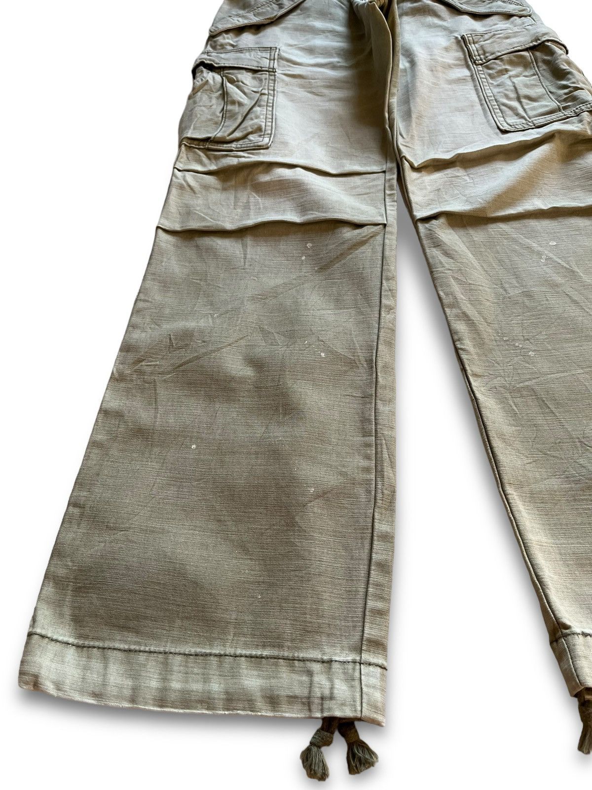 JNCO × Japanese Brand Vintage Japanese Brand Painted Cargo Baggy Denim Pants Size US 30 / EU 46 - 6 Thumbnail