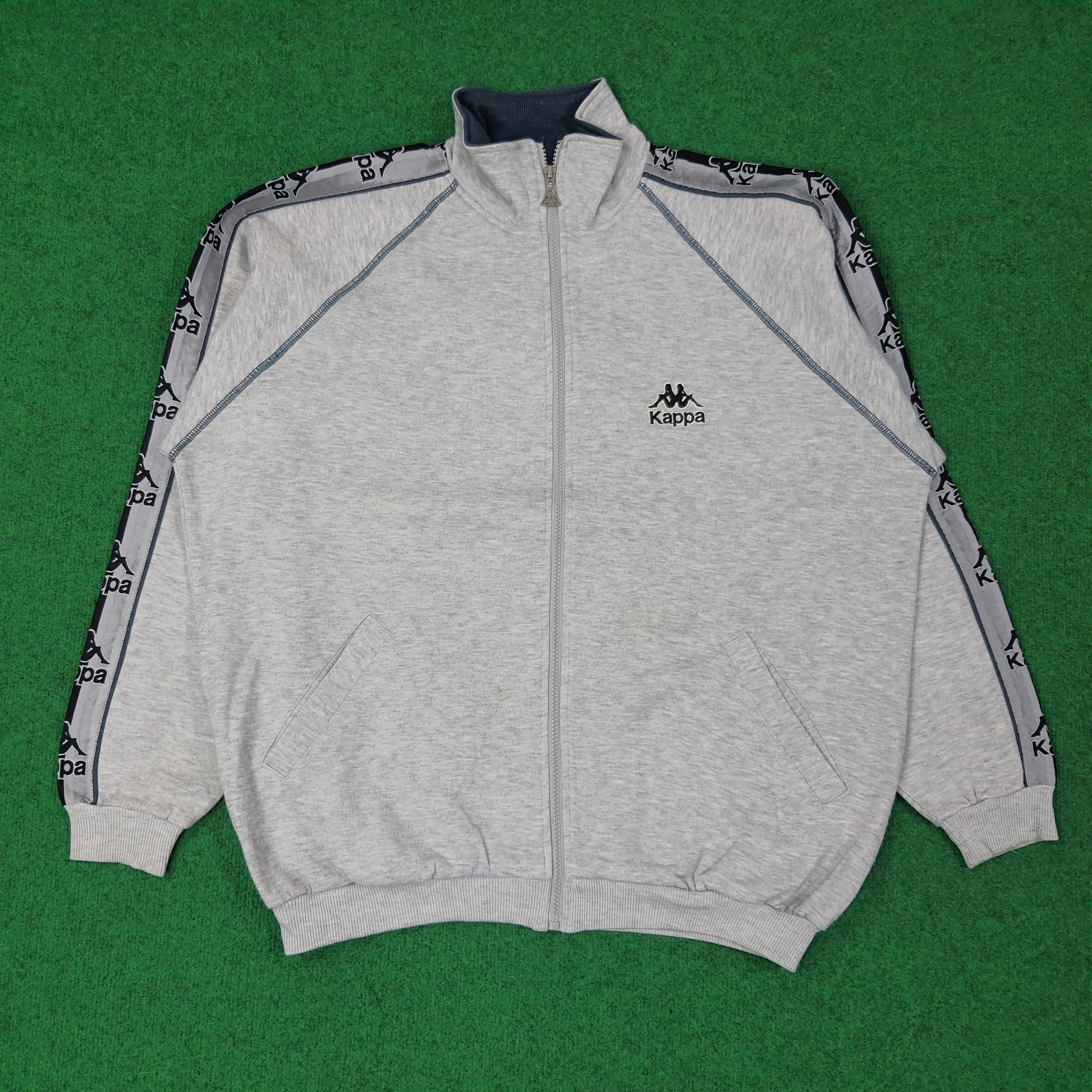 Kappa Vintage Kappa Italian Sportwear Zipper Sweatshirt C268N12 Size US XL / EU 56 / 4 - 1 Thumbnail