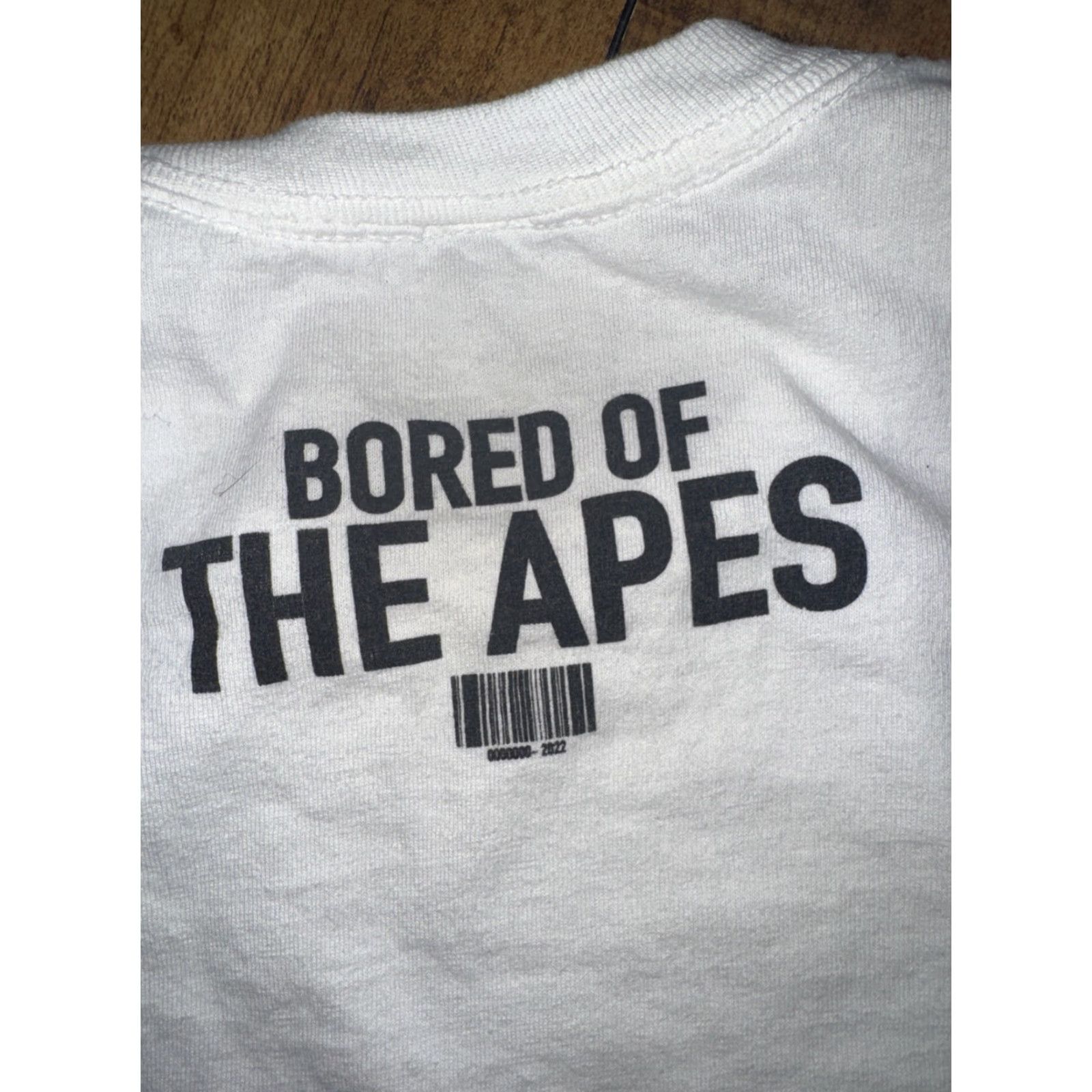 Vintage Bored of the Apes Graphic T-Shirt White Small 17x25 Streetwear NFT Parody Tee Mens S Short Sleeve Tees Size US S / EU 44-46 / 1 - 5 Thumbnail