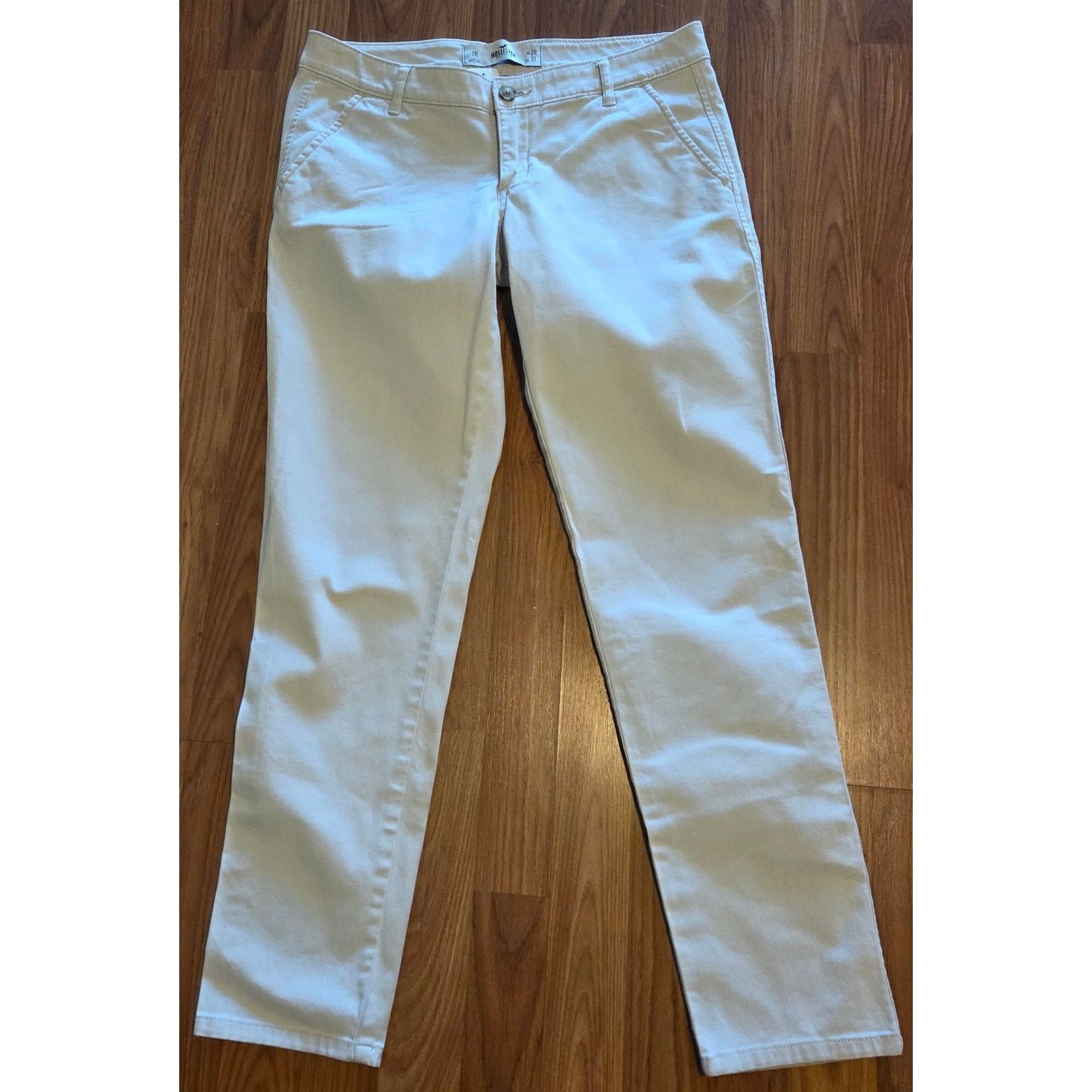 Hollister Hollister White Jeans - Women's Size 28x31 Size 28" / US 6 / IT 42 - 2 Thumbnail