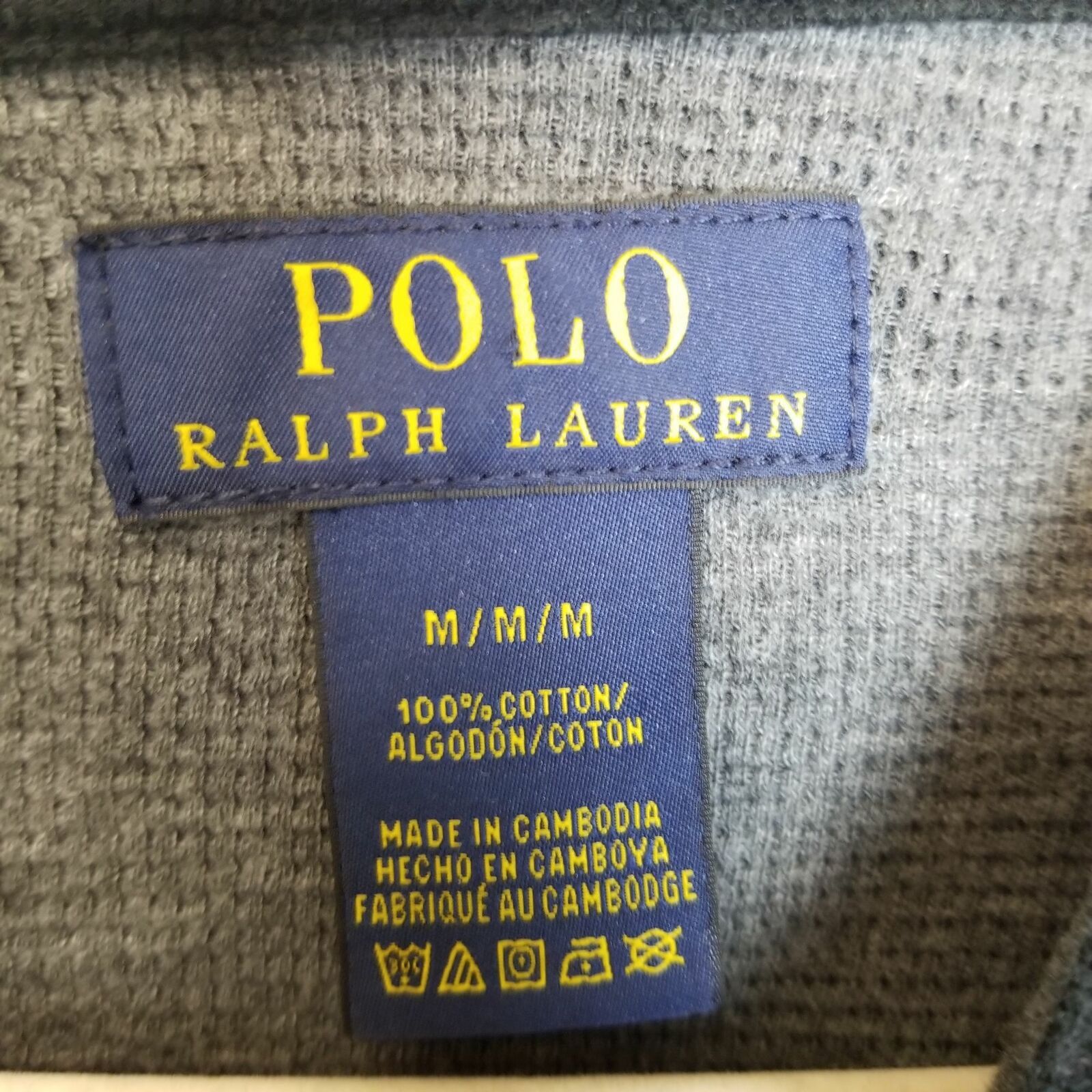 Polo Ralph Lauren Polo Ralph Lauren Mens Camo Hooded Thermal Shirt Size M Size US M / EU 48-50 / 2 - 7 Thumbnail
