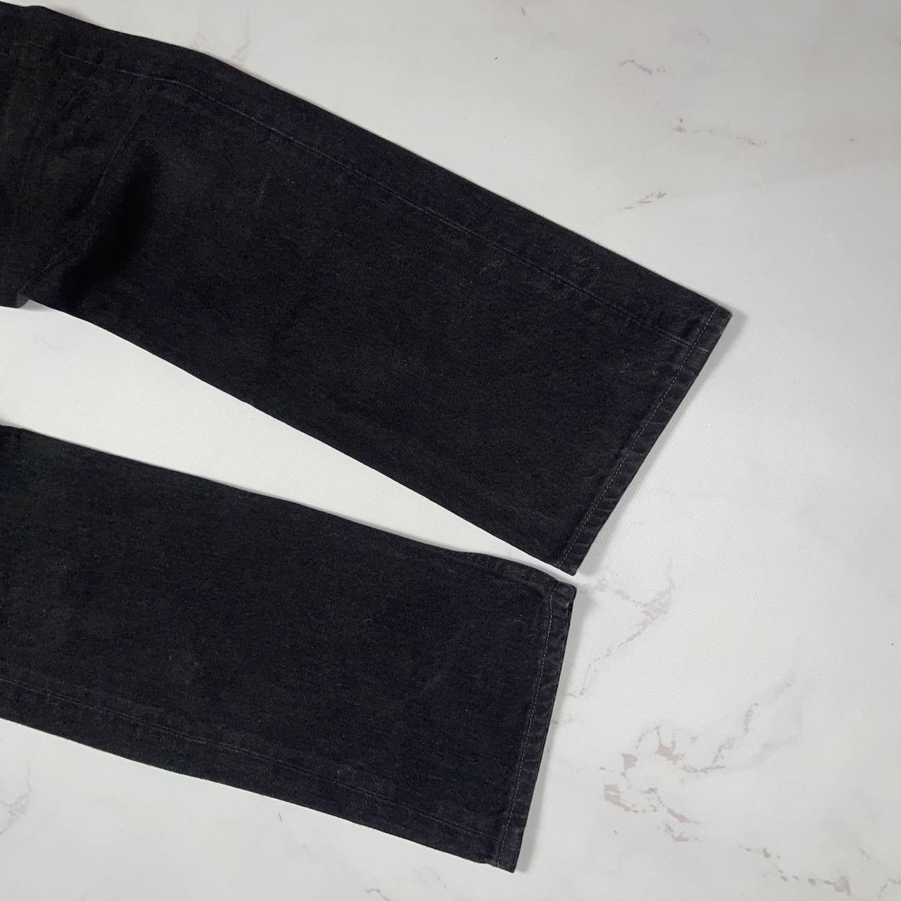 Levi's LEVIS 501 VINTAGE Y2K BLACK DENIM JEANS STREETWEAR STYLE Size US 33 - 15 Thumbnail