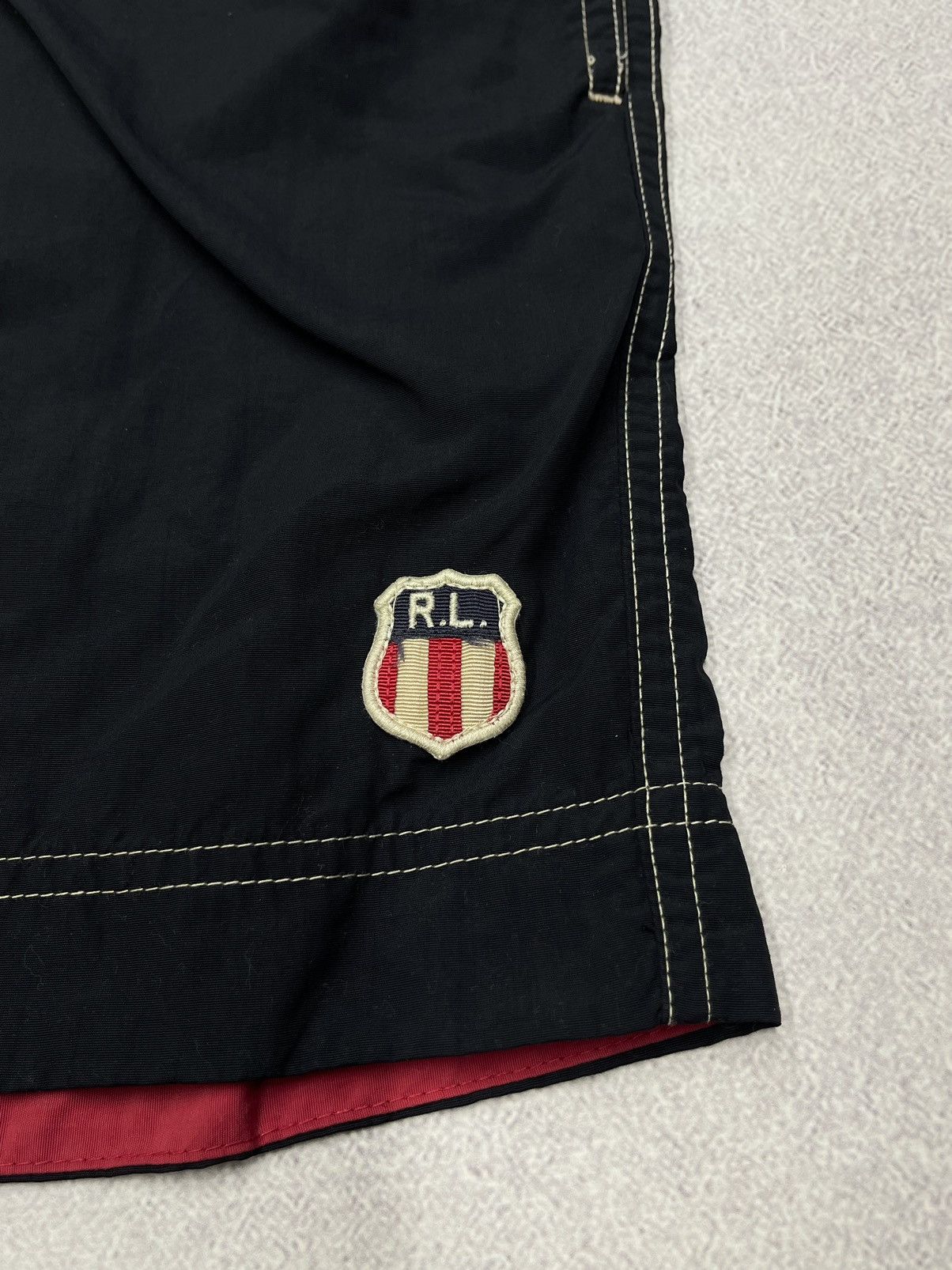 Polo Ralph Lauren Vintage Polo Ralph Lauren Jeans Company Black Shorts Y2K Size US 30 / EU 46 - 4 Thumbnail