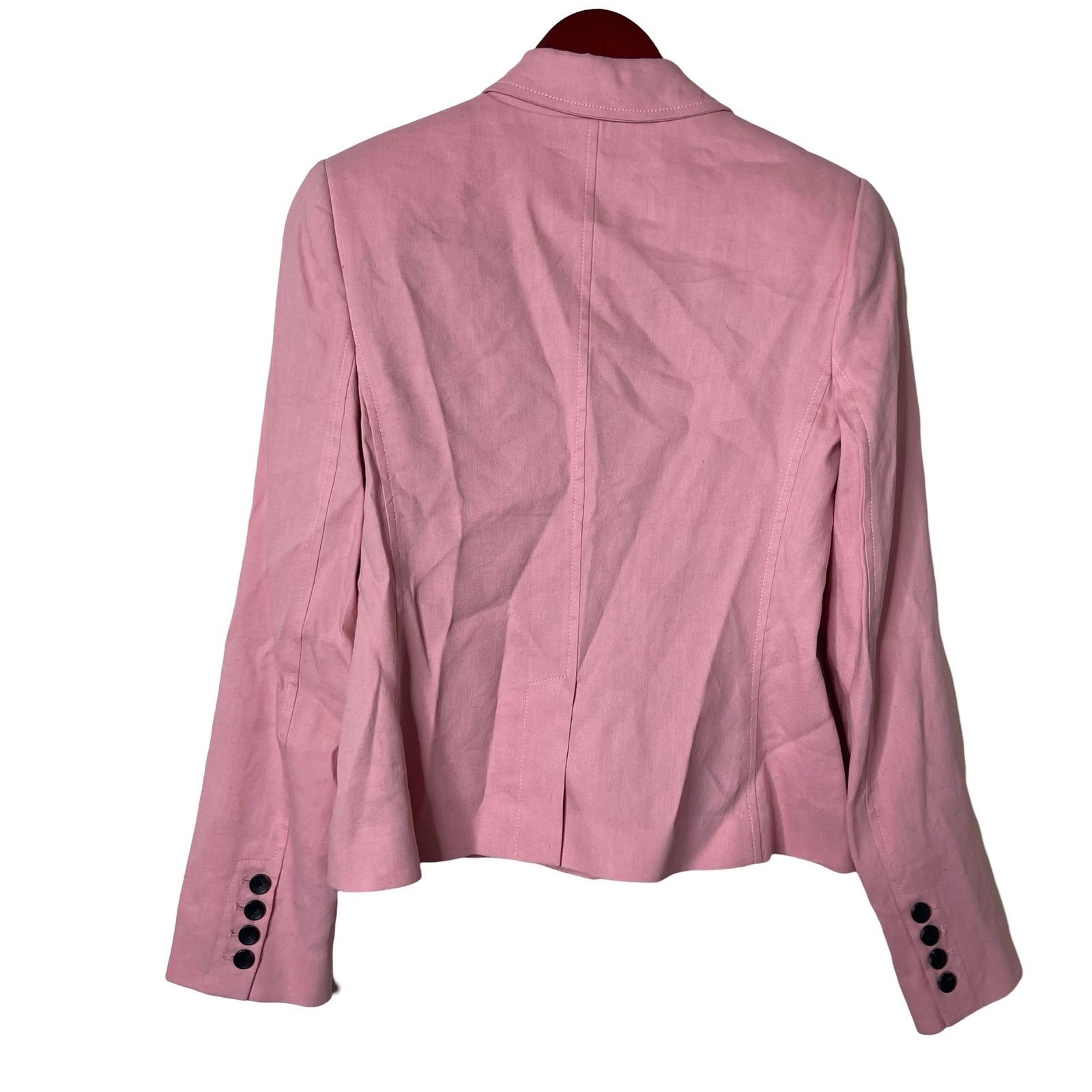 Other Argent pink 2 button closure linen blend blazer sz 4 Size S / US 4 / IT 40 - 2 Thumbnail