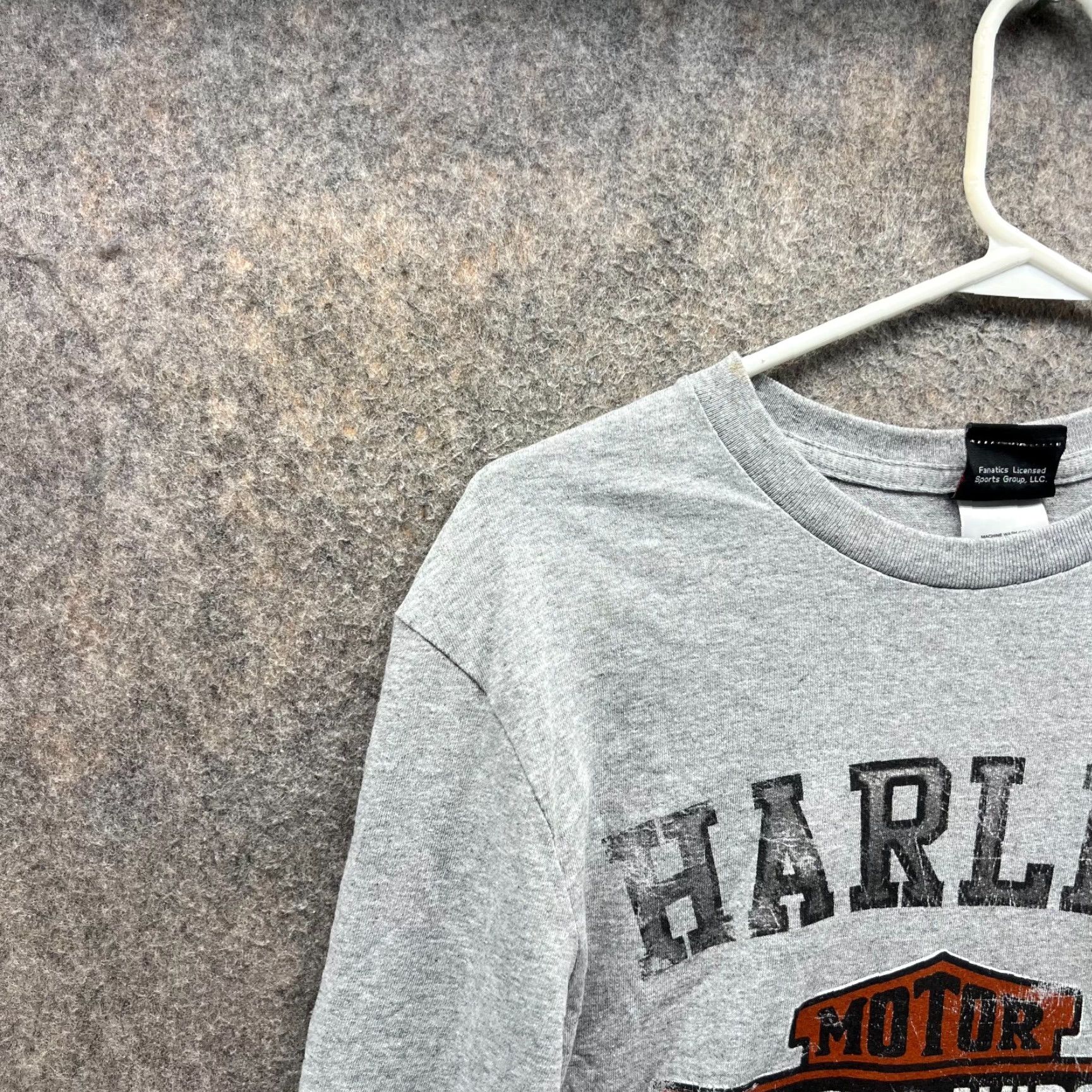 Harley Davidson Harley-Davidson Shirt Men Small Gray Logo T-Shirt Long Sleeve 2018 Vintage No N/A Size US S / EU 44-46 / 1 - 3 Thumbnail