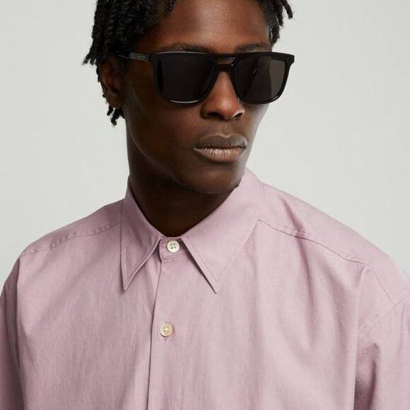 Saint Laurent Paris Saint Laurent SL455 002 Sunglasses Havana Square Frame Size ONE SIZE - 3 Thumbnail