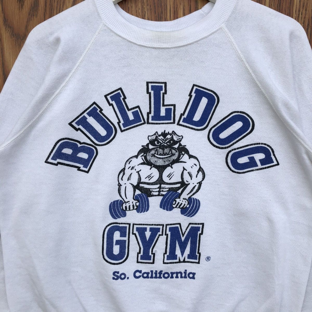 Vintage Vintage Bulldog Gym Sweatshirt Size US M / EU 48-50 / 2 - 3 Thumbnail