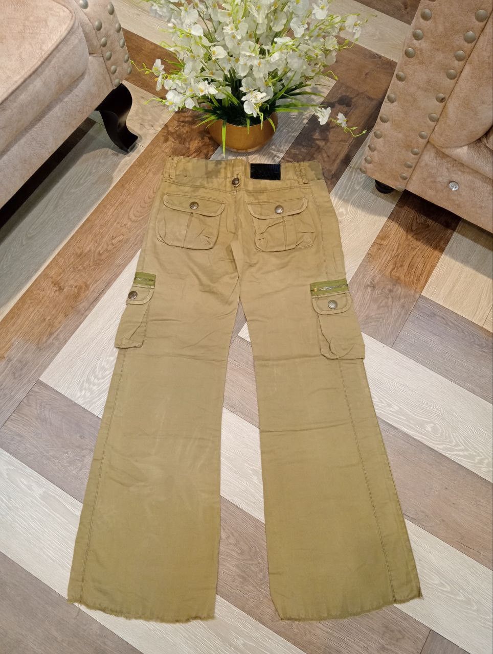 Japanese Brand JAPANESE SLY MULTIPOCKET WIDE LEG PANTS Size US 32 / EU 48 - 7 Thumbnail
