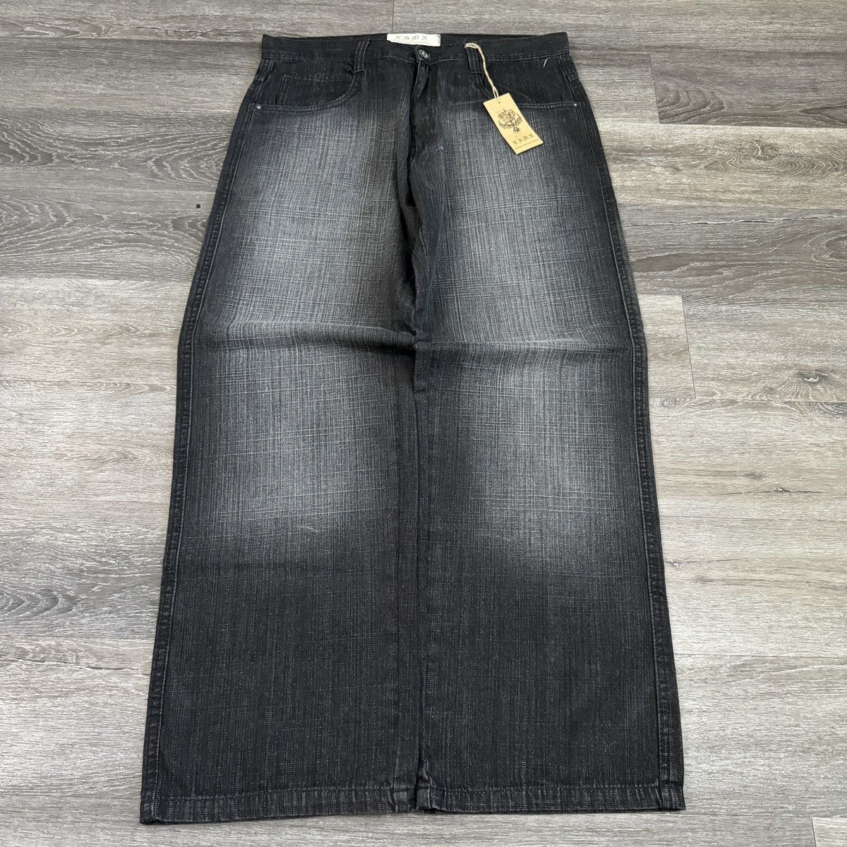 JNCO × Southpole × Vintage Crazy Vintage y2k ESMX faded black Southpole style army jean Size US 36 / EU 52 - 2 Thumbnail