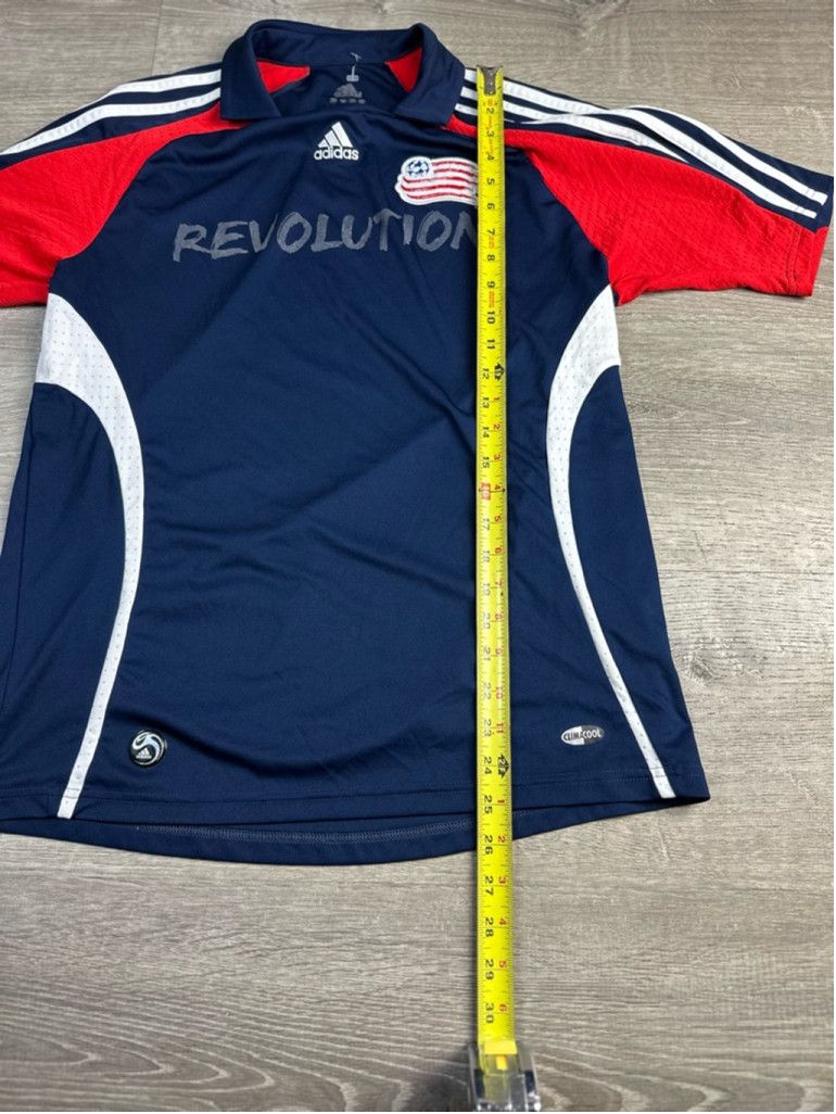 Adidas Men's Adidas Revolution Soccer Jersey Small Navy Red Size US S / EU 44-46 / 1 - 8 Thumbnail