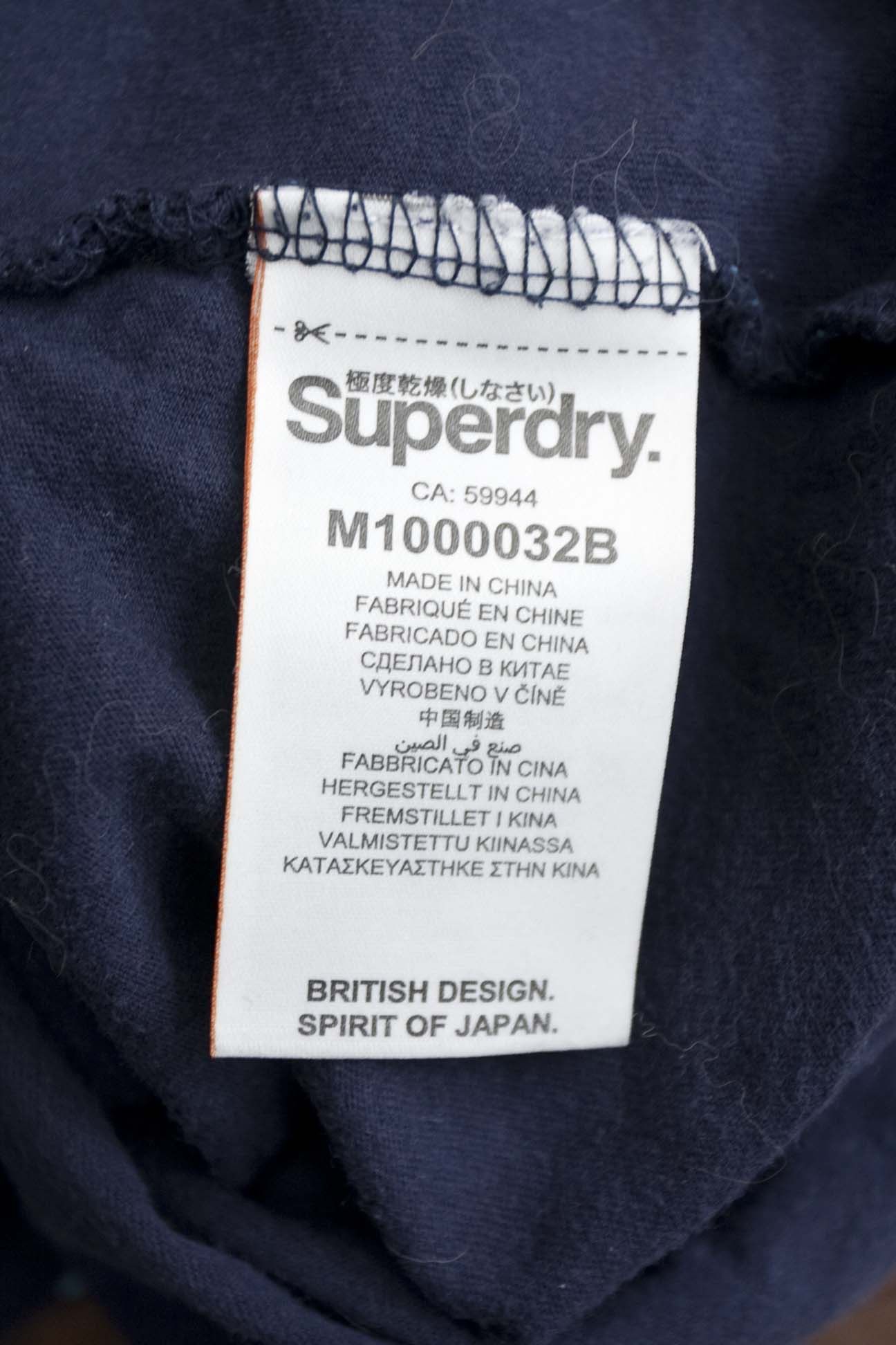 Superdry Superdry T Shirt Size L /XL Dark Blue Size US L / EU 52-54 / 3 - 4 Thumbnail