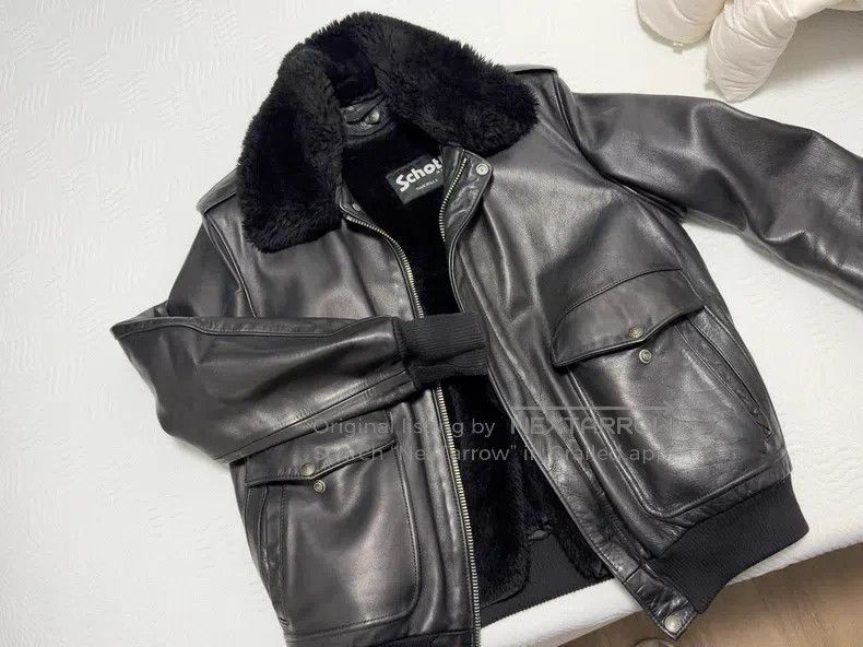Schott Schott NYC Classic A-2 Flight Jacket Size US M / EU 48-50 / 2 - 1 Thumbnail