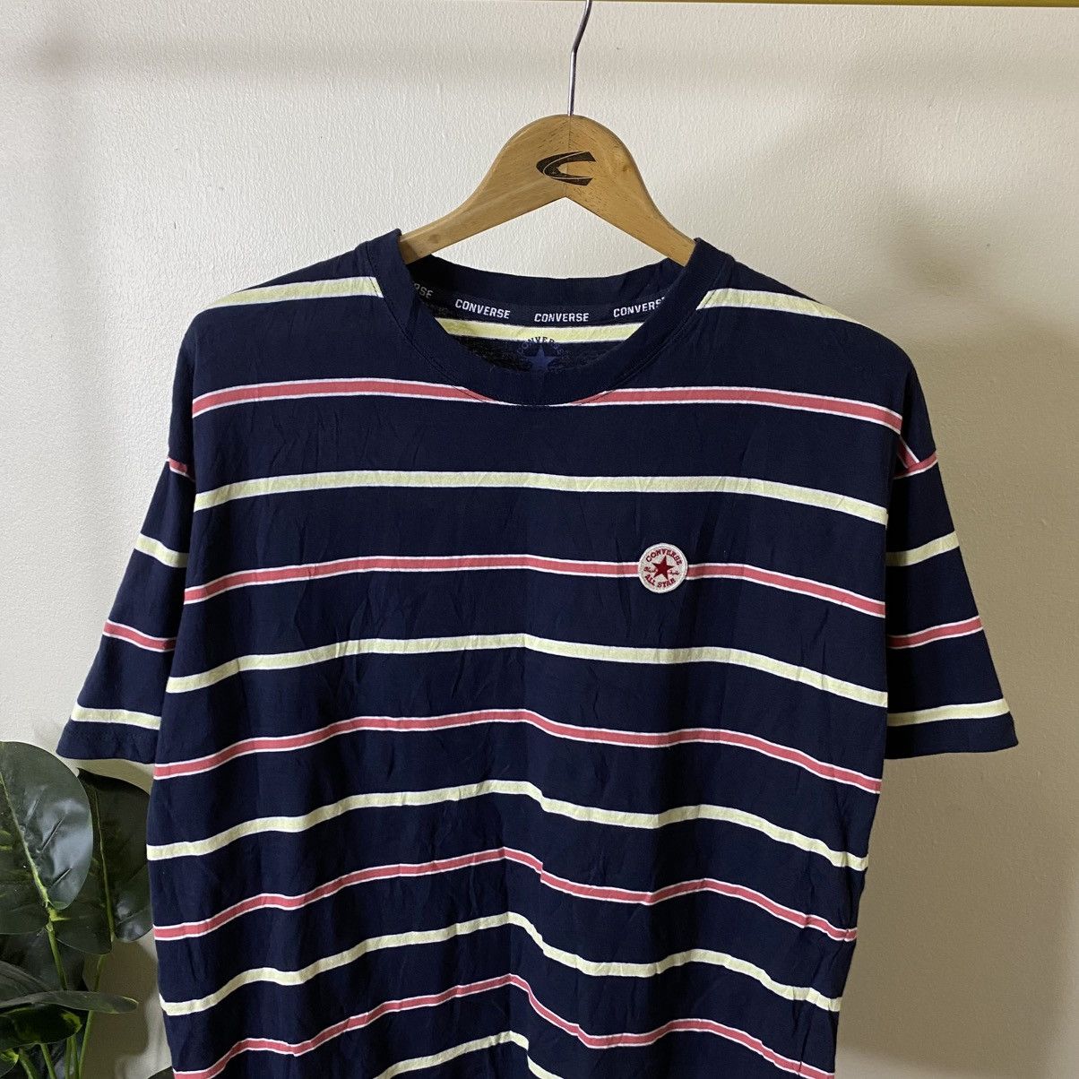 Converse Converse Multicolor Stripes T Shirt Size US L / EU 52-54 / 3 - 2 Thumbnail