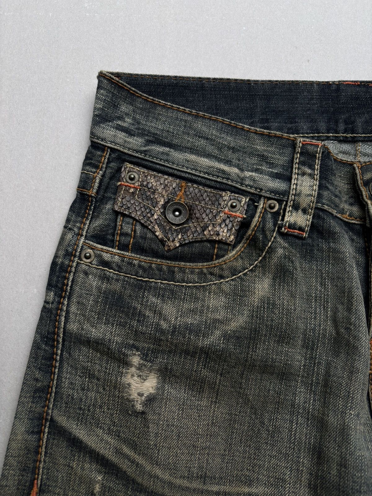 semanticdesign SEMANTIC DESIGN phyton flare jeans Size US 28 / EU 44 - 5 Thumbnail