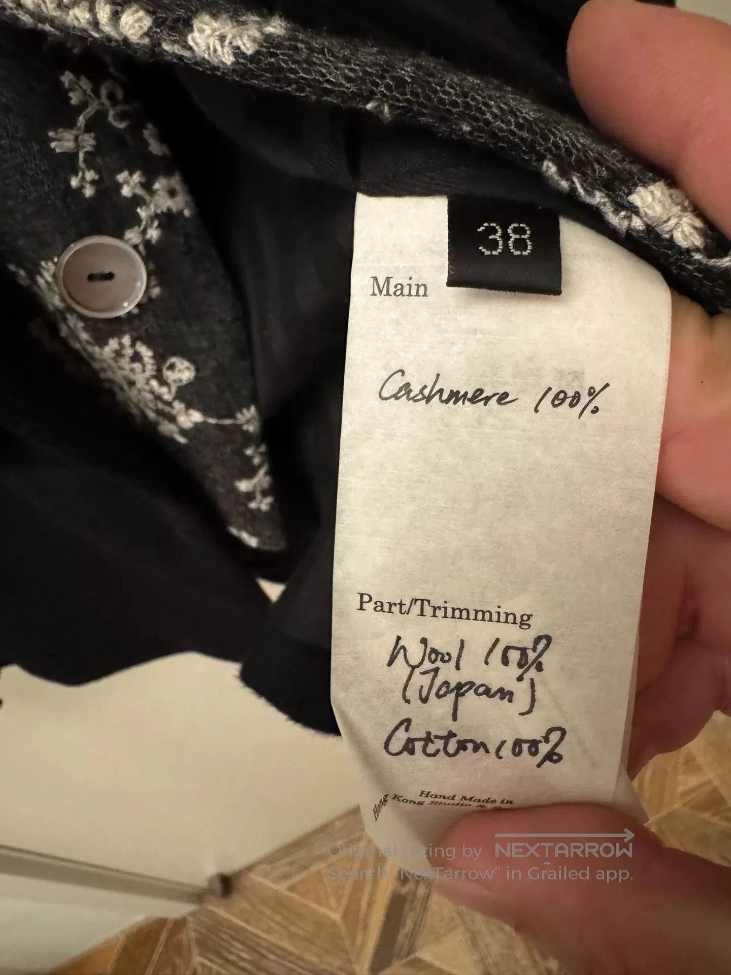 Other A TENTATIVE ATELIER Wool Blazer. Size S / US 4 / IT 40 - 6 Thumbnail