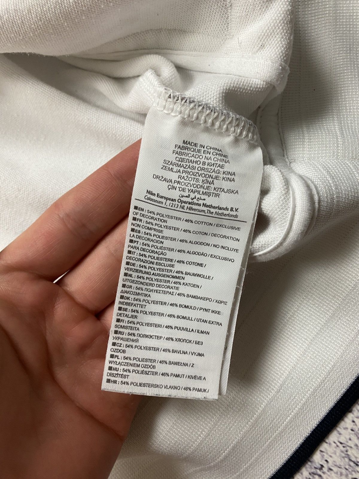 Nike Nike Roger Federer RF Tennis Track Jacket White Full Zip Size US L / EU 52-54 / 3 - 10 Thumbnail