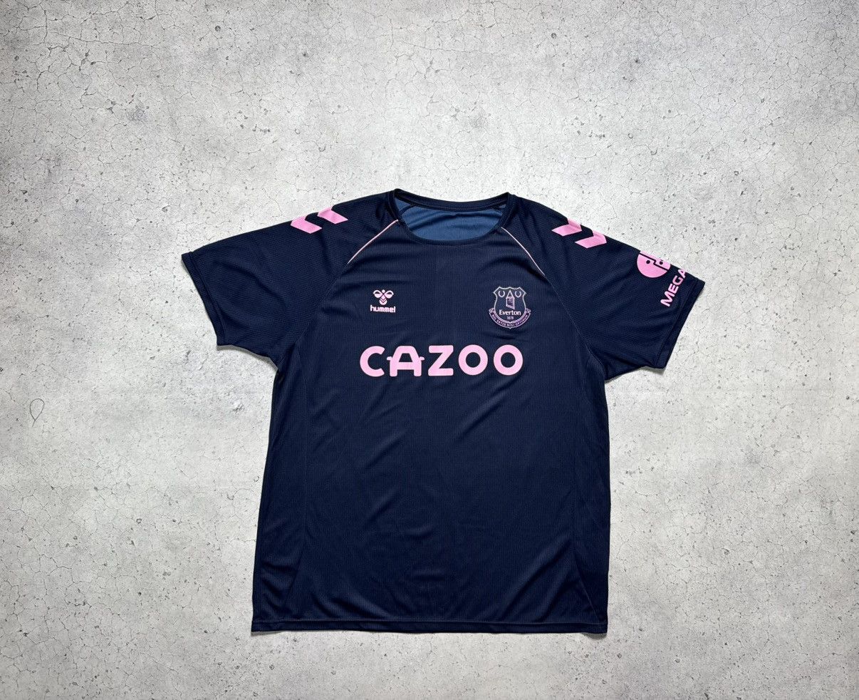 Hummel Hummel FC Everton 2020/2021 Soccer Jersey Shirt Size US XL / EU 56 / 4 - 1 Thumbnail